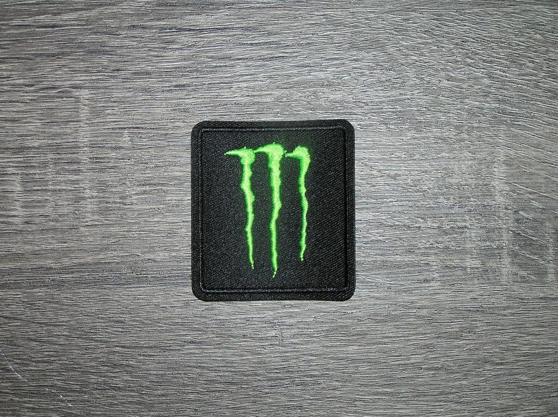 Monster Energy Drink Extreme Sports Embroidered Iron On Patch 2.25″ x 2.5″