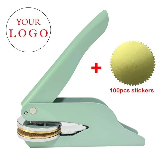 Custom Embosser Stamp – Personalized Logo & Monogram Seal for Weddings