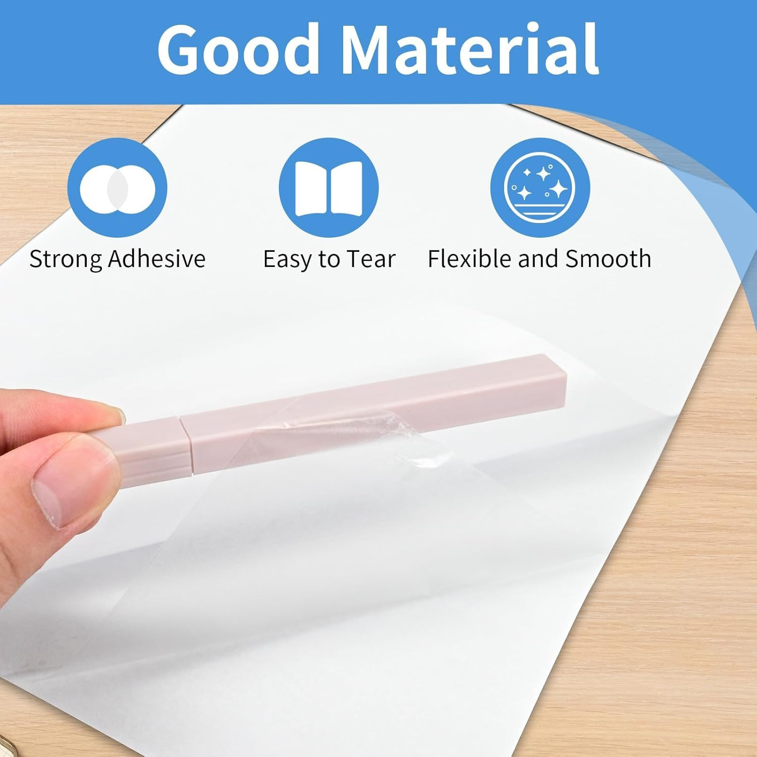 30 Sheets A4 Double Sided Adhesive Sheets, 8.3 x 11.5 Inch Super Strong Sticky T
