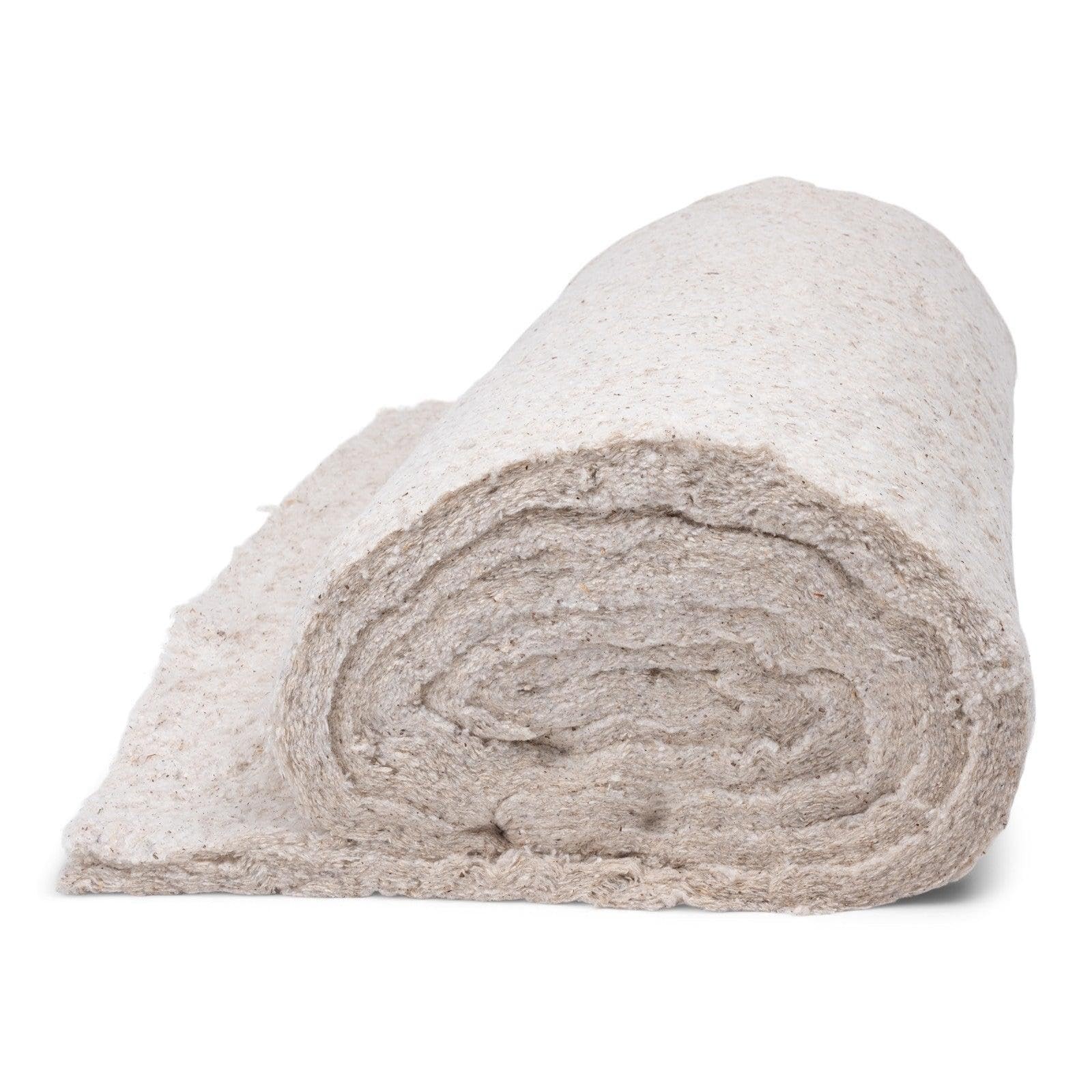 AK Trading 27″x1yd Premium 14oz High Loft 100% Cotton Upholstery Batting, USA