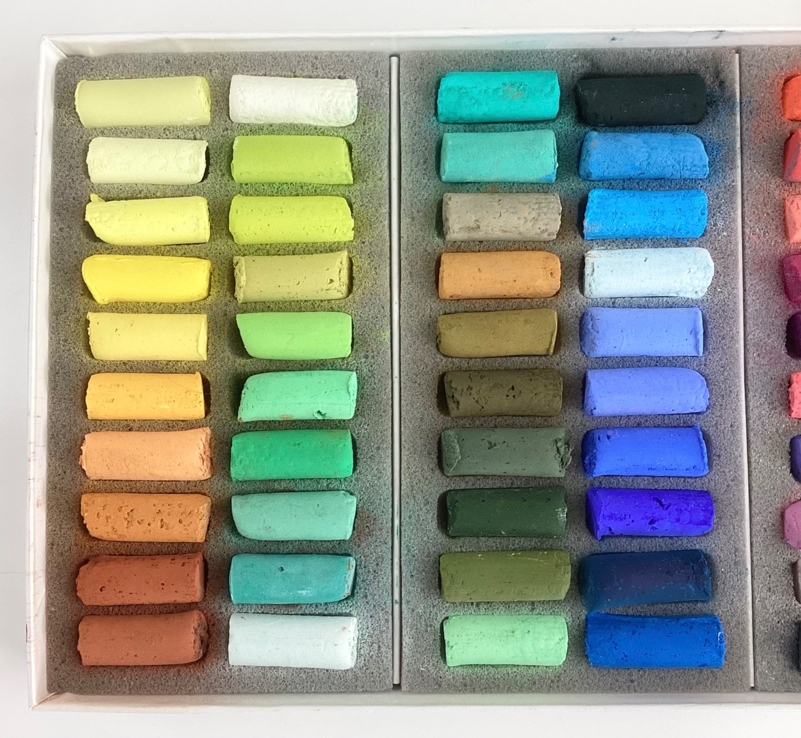 Sennelier EXTRA SOFT Pastel Half Stick Set Pastels à l’écu 80 Colors France