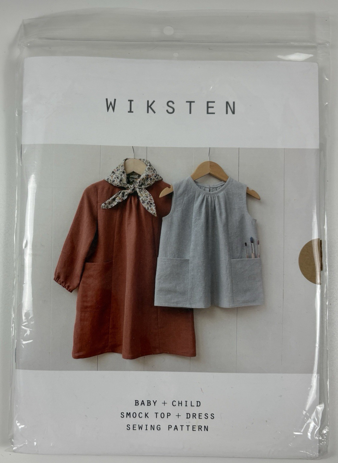 Wiksten Baby & Child Smock Dress + Top Sew Pattern Sz 6 Months – 6 Years UC OOP