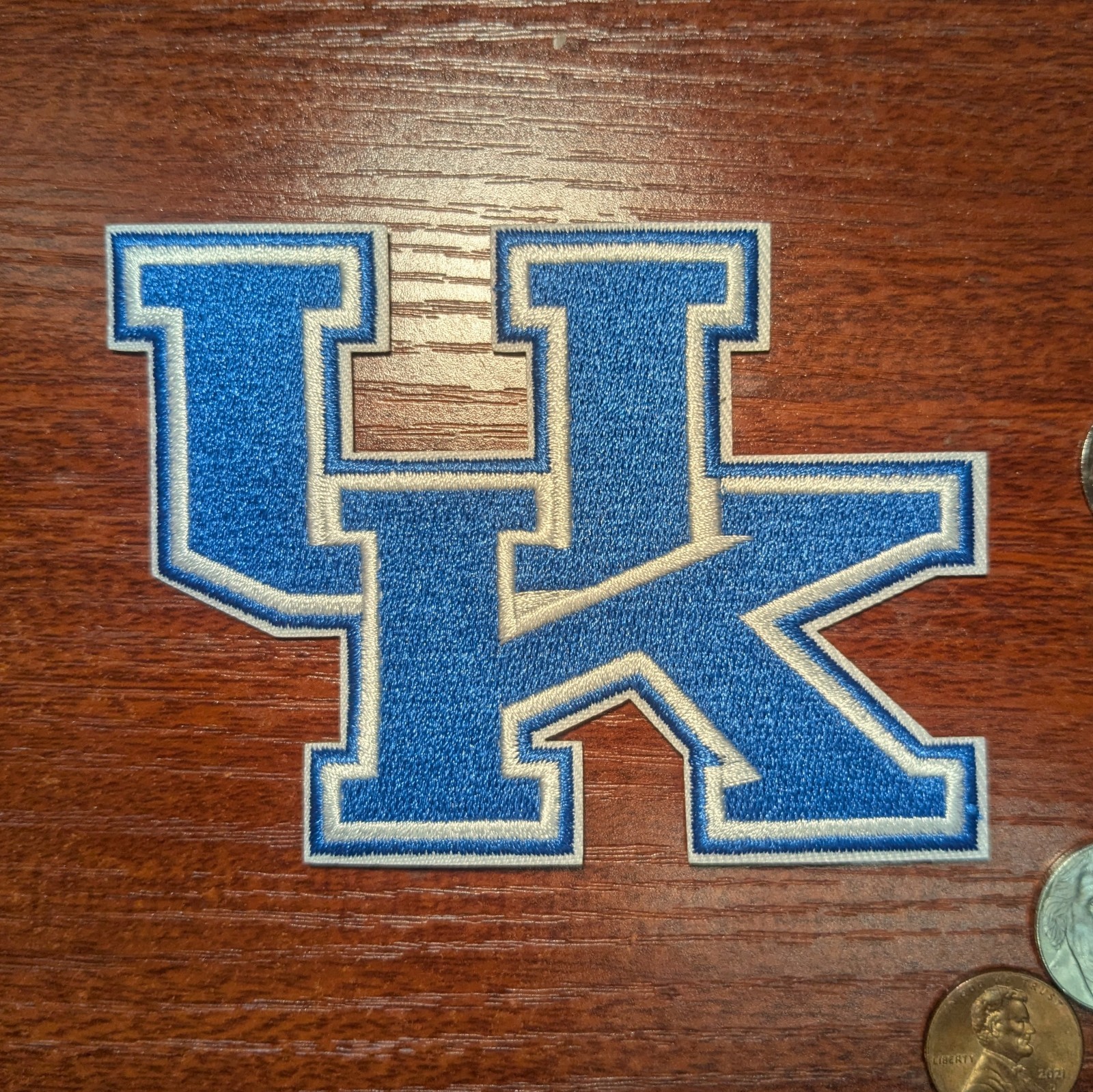 University of Kentucky Wildcats Patch UK College Sports Embroidered Iron On 3×4″