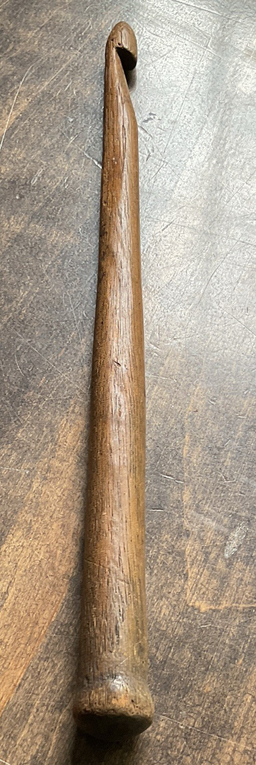 Wooden Crochet Hook Approx 15 in Long – Wood Crochet Hook Model, MPN N/A