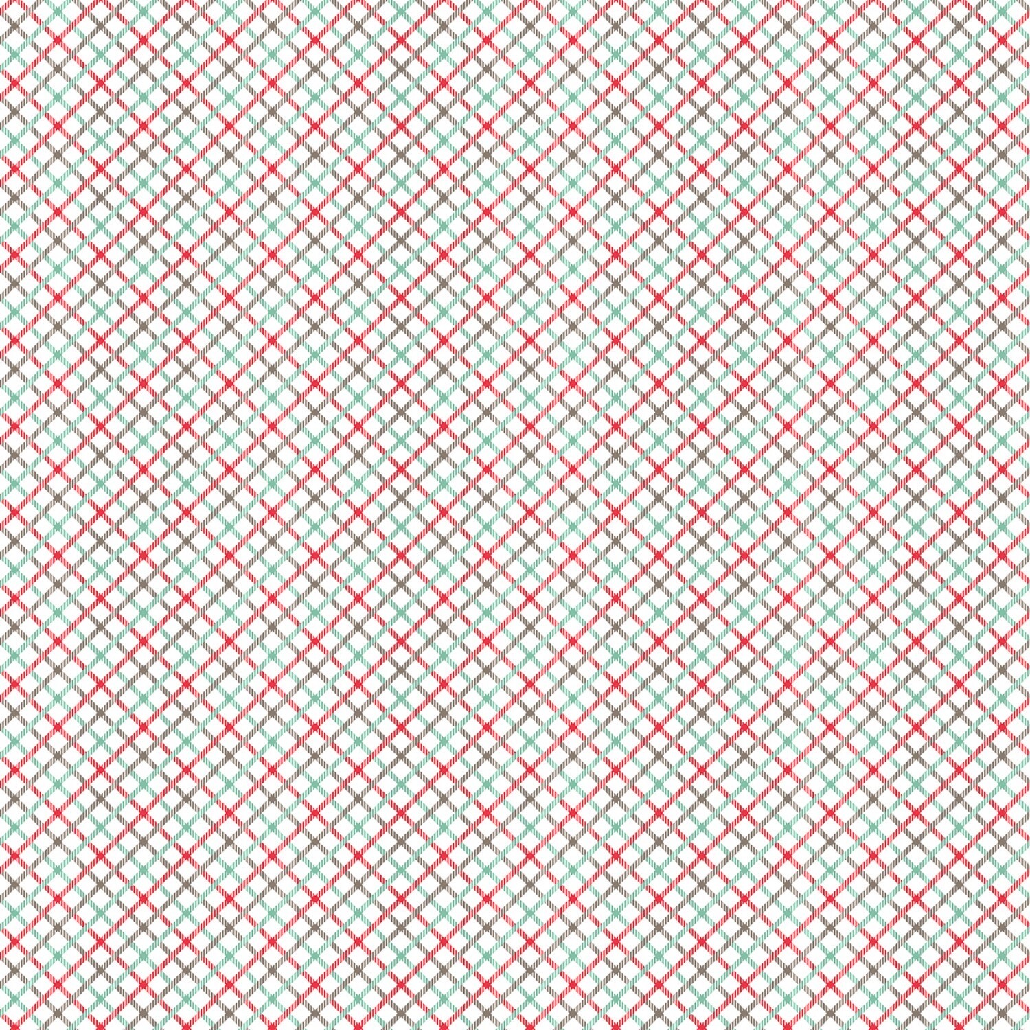 Bee Plaids by Lori Holt – Homespun Seaglass – 1/2 yd Quilters Weight Cotton
