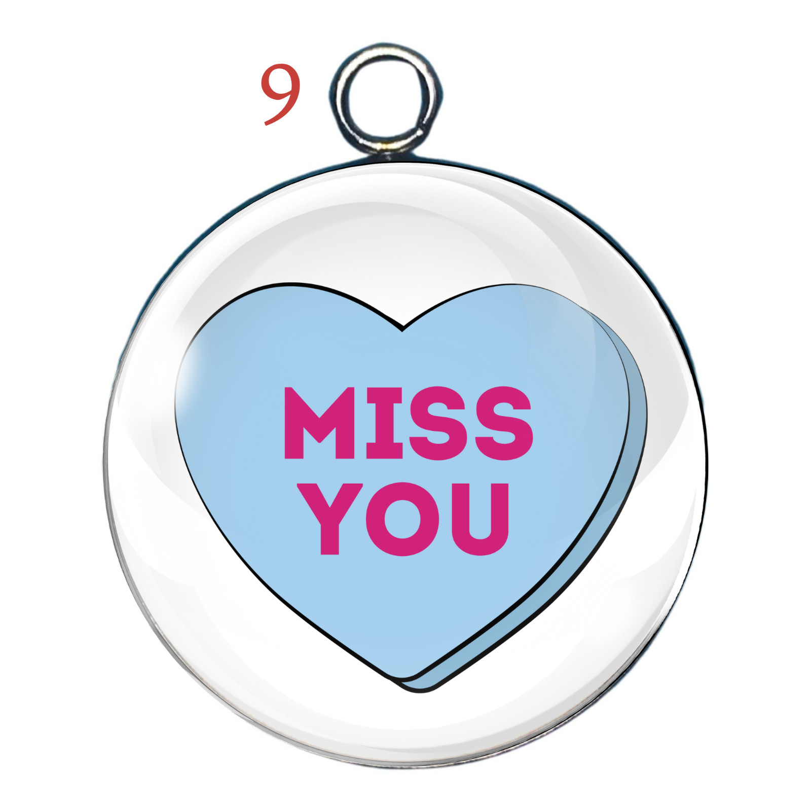 Candy Heart Charms