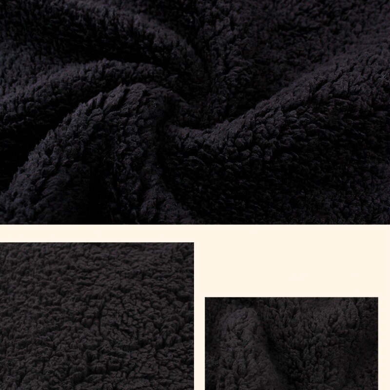 DIY Faux Sherpa Fleece Fabric Thermal Blanket Coat Jacket Lining Thick Material