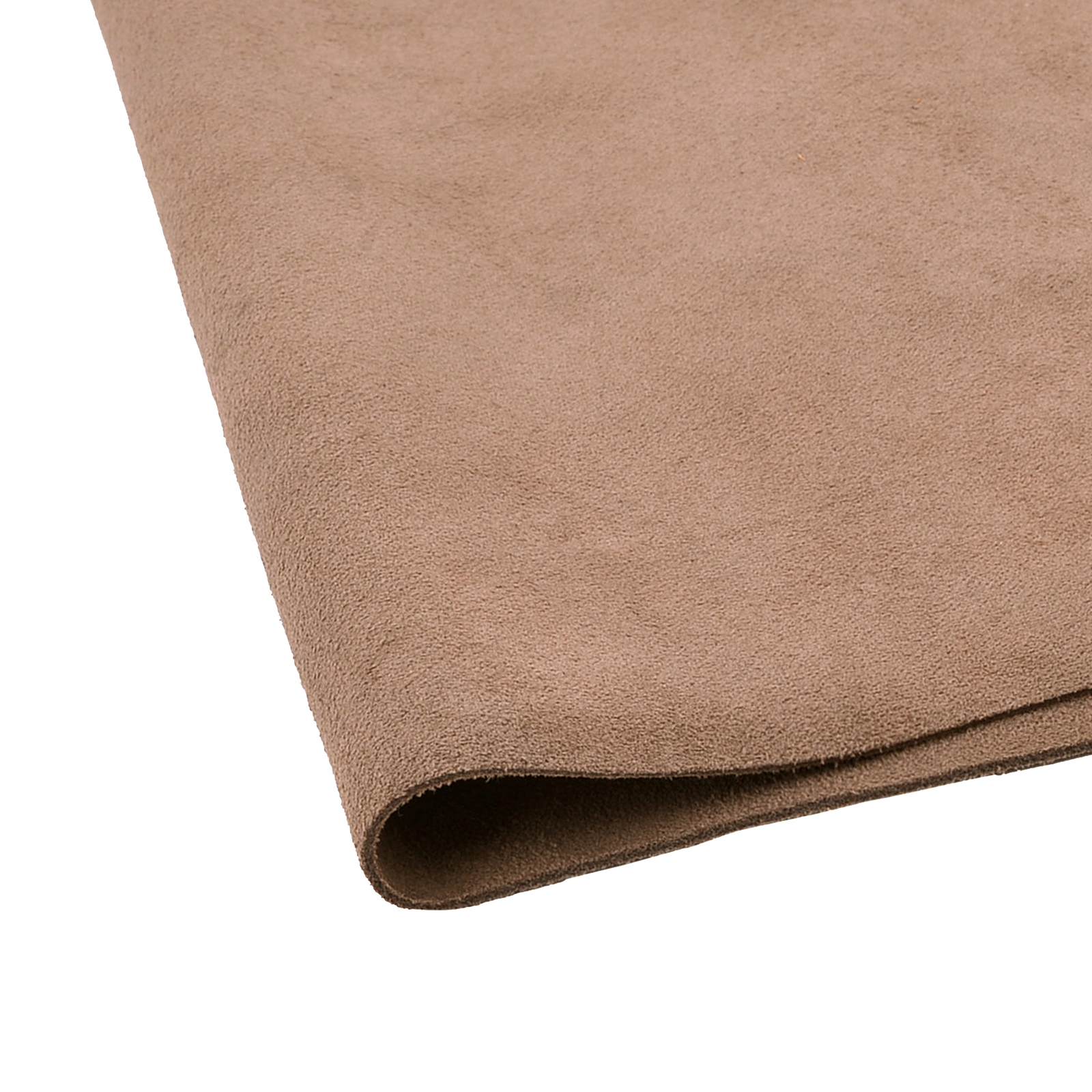Soft Suede Leather Pieces Cow Hide Premium Split Leather 5/6oz Black & Brown