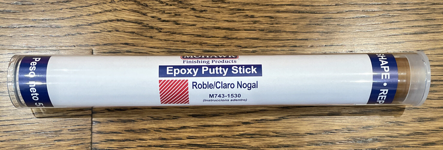 Mohawk Epoxy Putty Stick Oak/Light Walnut 2oz Stick M743-1530