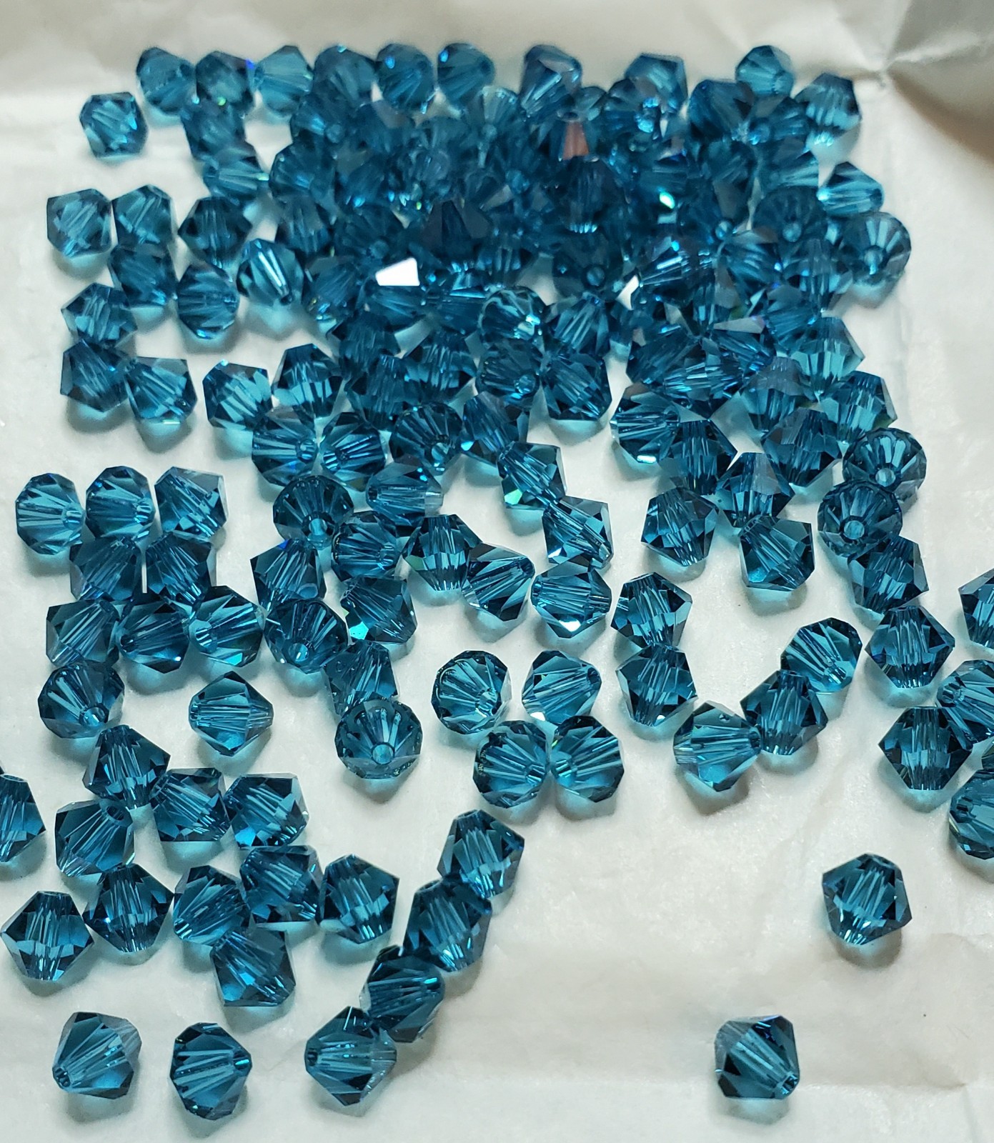 Swarovski 5301 5mm bicone beads Indicolite (24pcs)