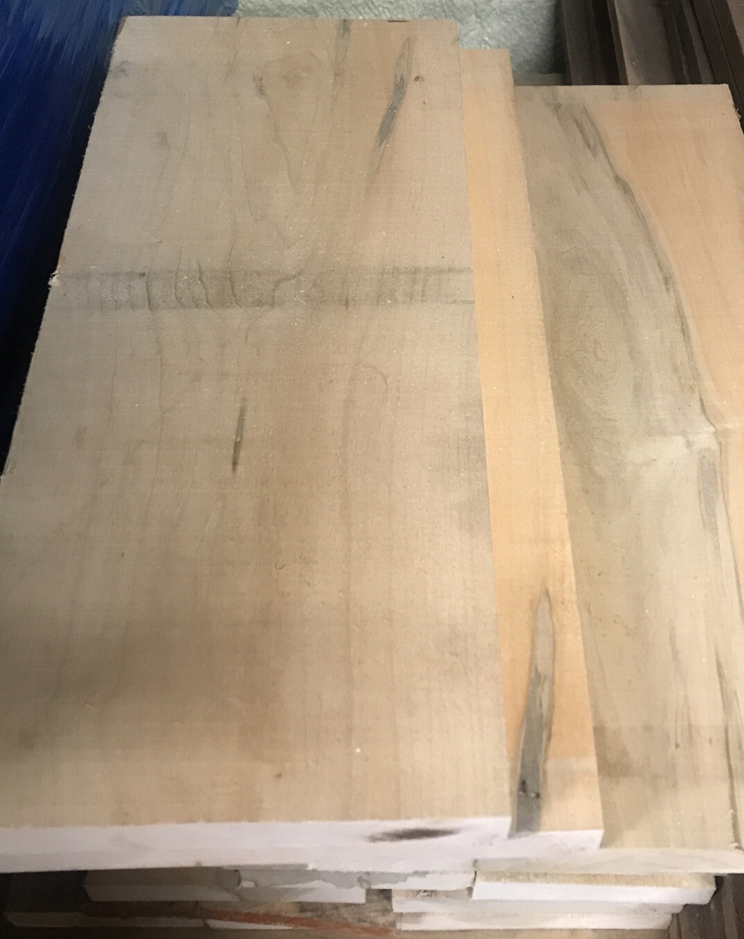 4/4 Soft Maple Lumber 10 Bdft. Air Dried 3 Years 12% Moisture 24” Lengths