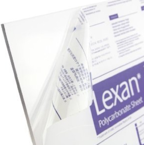 Polycarbonate 4ft x 8ft Sheet Clear 48″ x 96″ You Pick The Size The Thickness