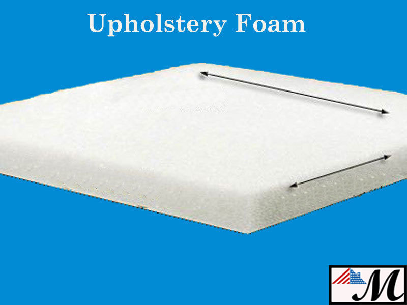 Seat Foam Cushion Replacement Upholstery Per Sheet – All Square Sizes! 20″x20″