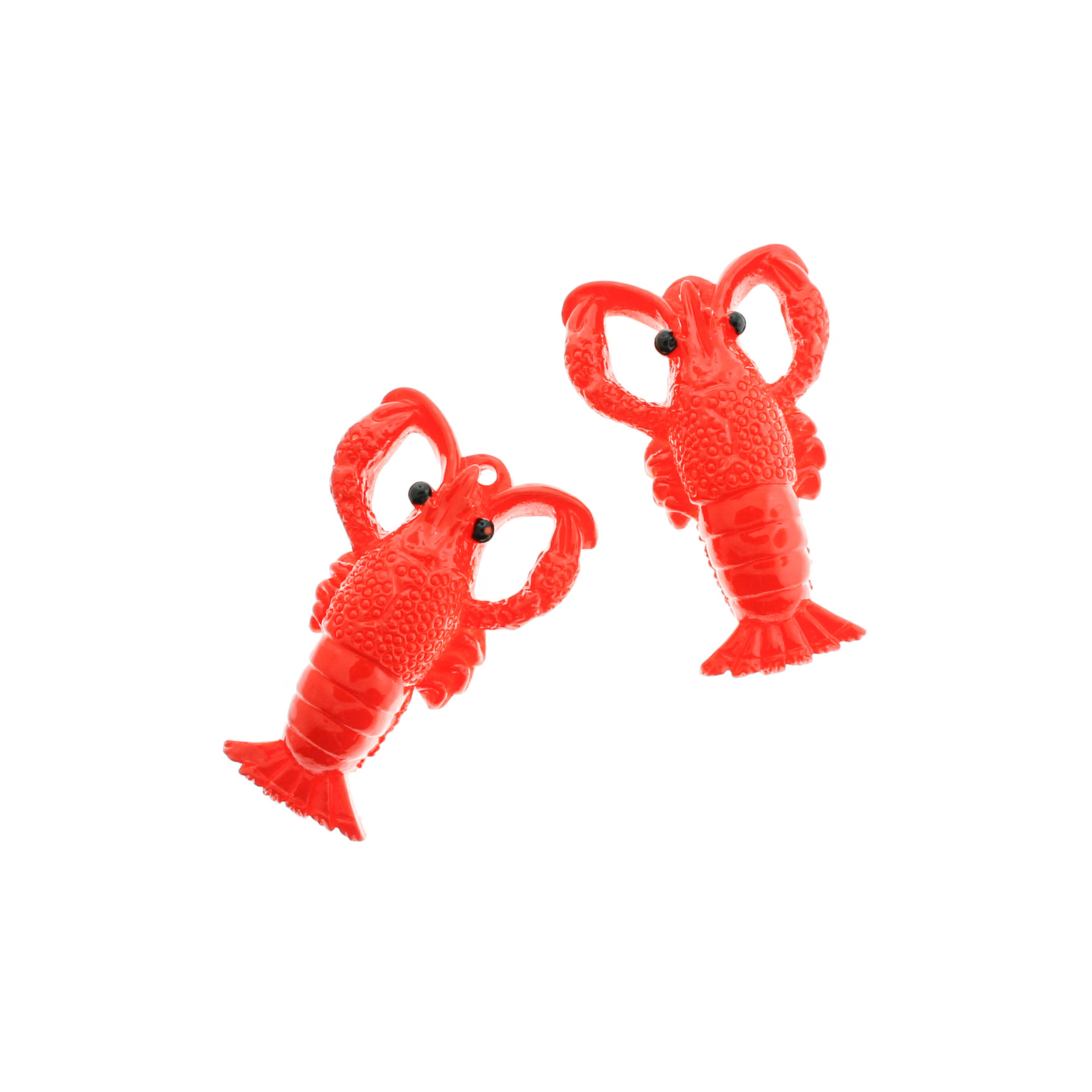 4 Lobster Resin Charms – K239