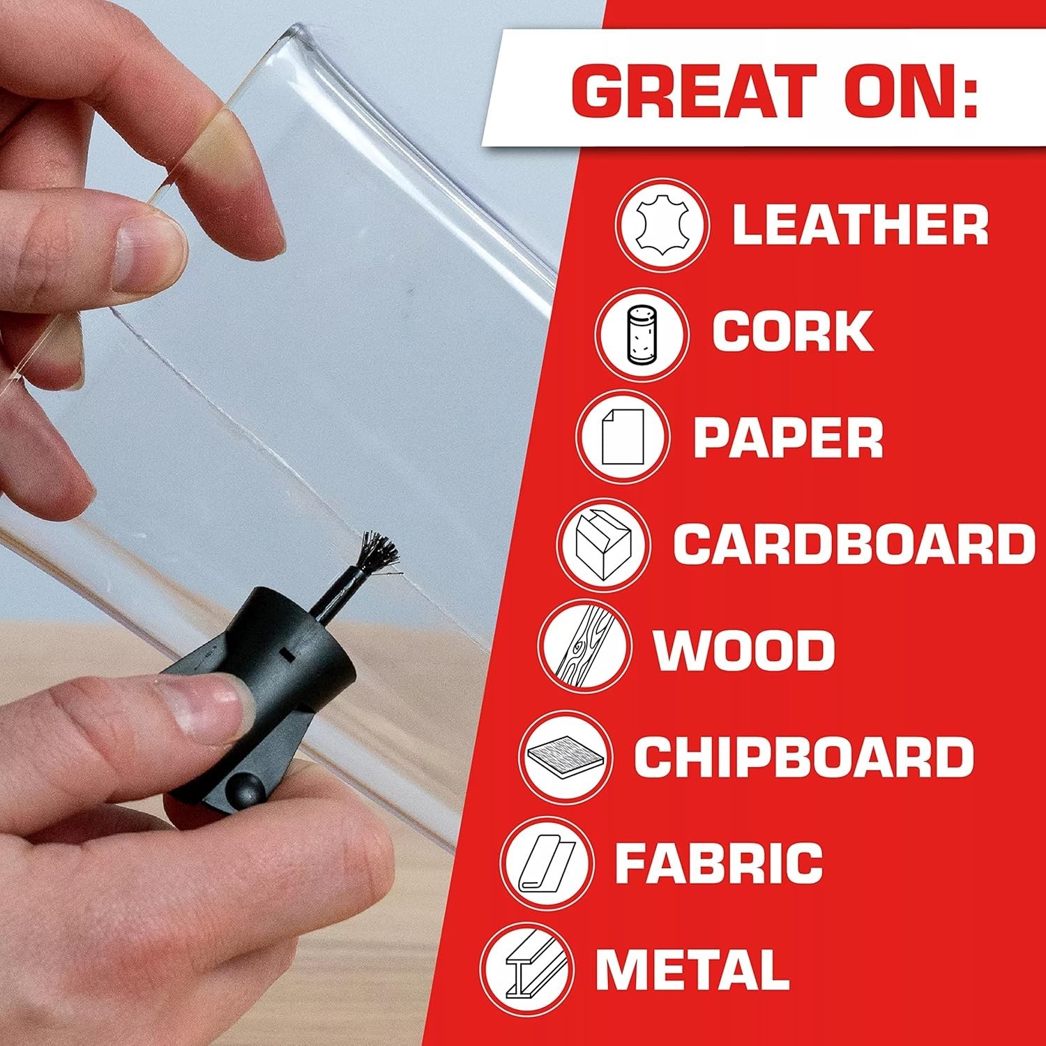 Invisible Repairs with Brush-On Super Glue – Fast-Setting, 6 Pack, 0.18 fl oz
