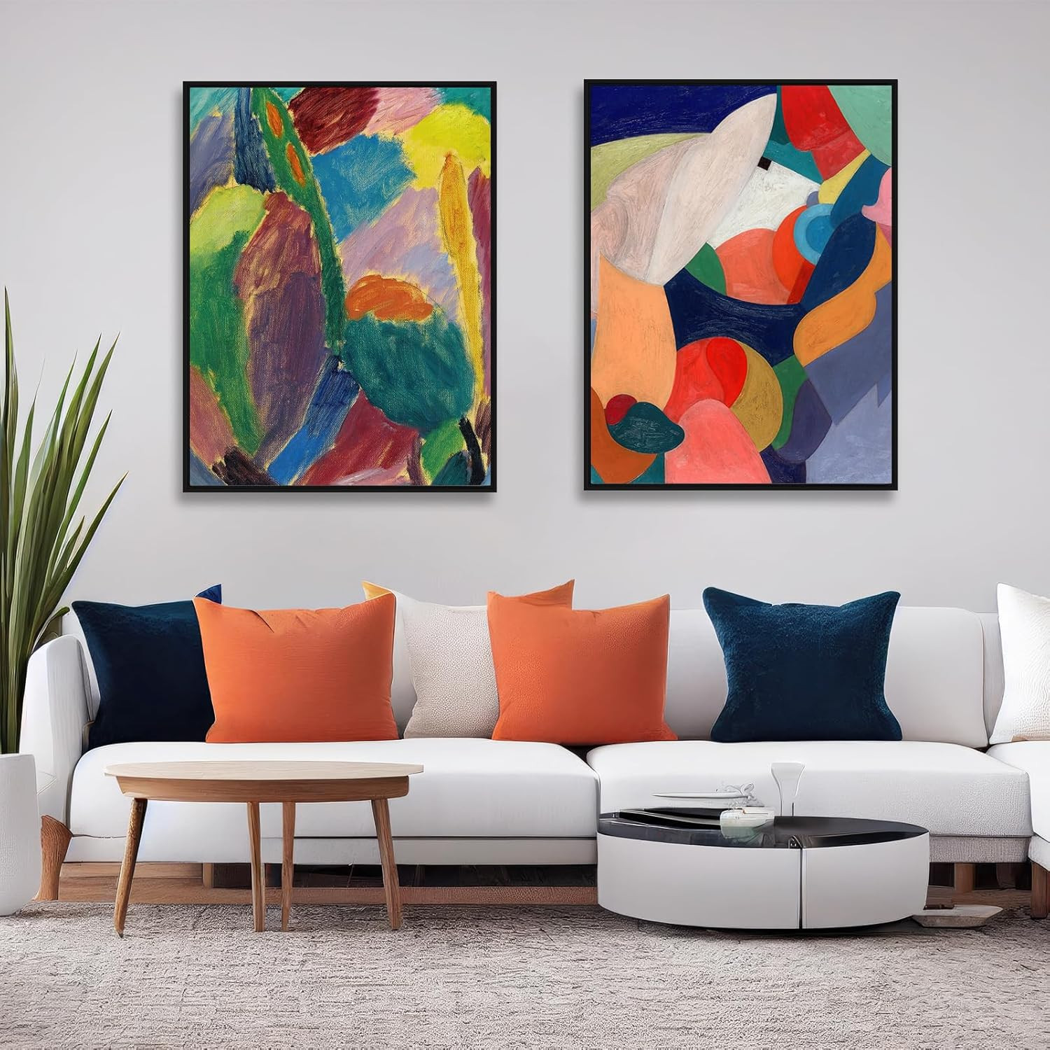 Floater Frame for 24X48 Canvas Paintings, 1.5” Deep DIY Metal Canvas Floating Fr