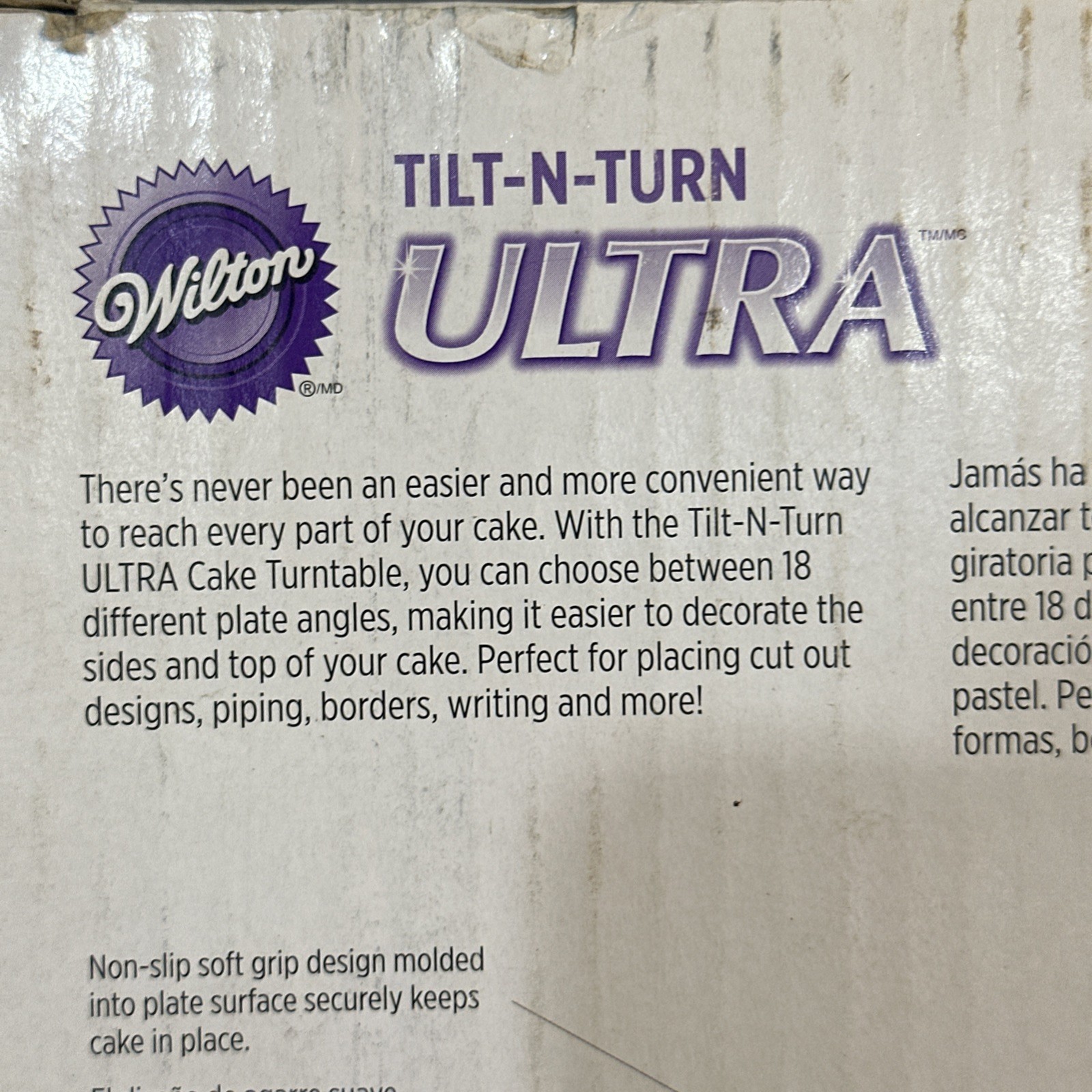 Wilton Tilt-N-Turn Ultra Cake Turntable and Cake Stand