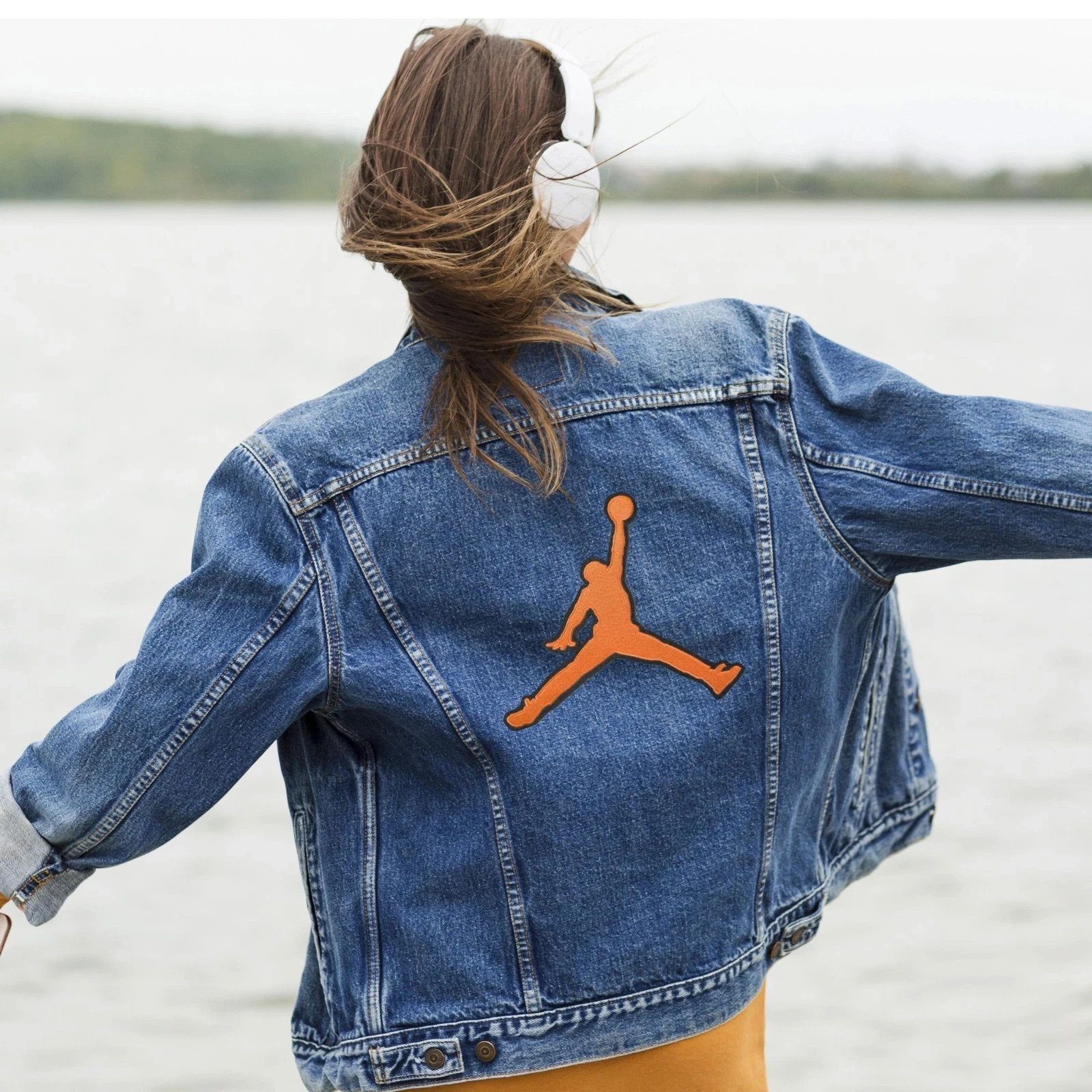 Basketball-Inspired Embroidered Patch | Iron-On Sew-On Streetwear Logo Badge