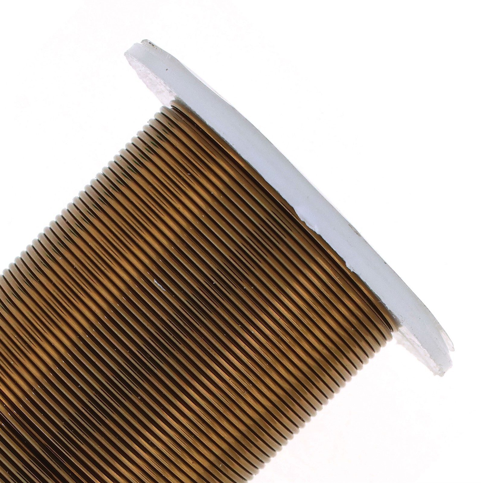 15 Yard Spool BeadSmith Tarnish Resistant Antique Brass 1/2 Hard 20 Gauge Wire