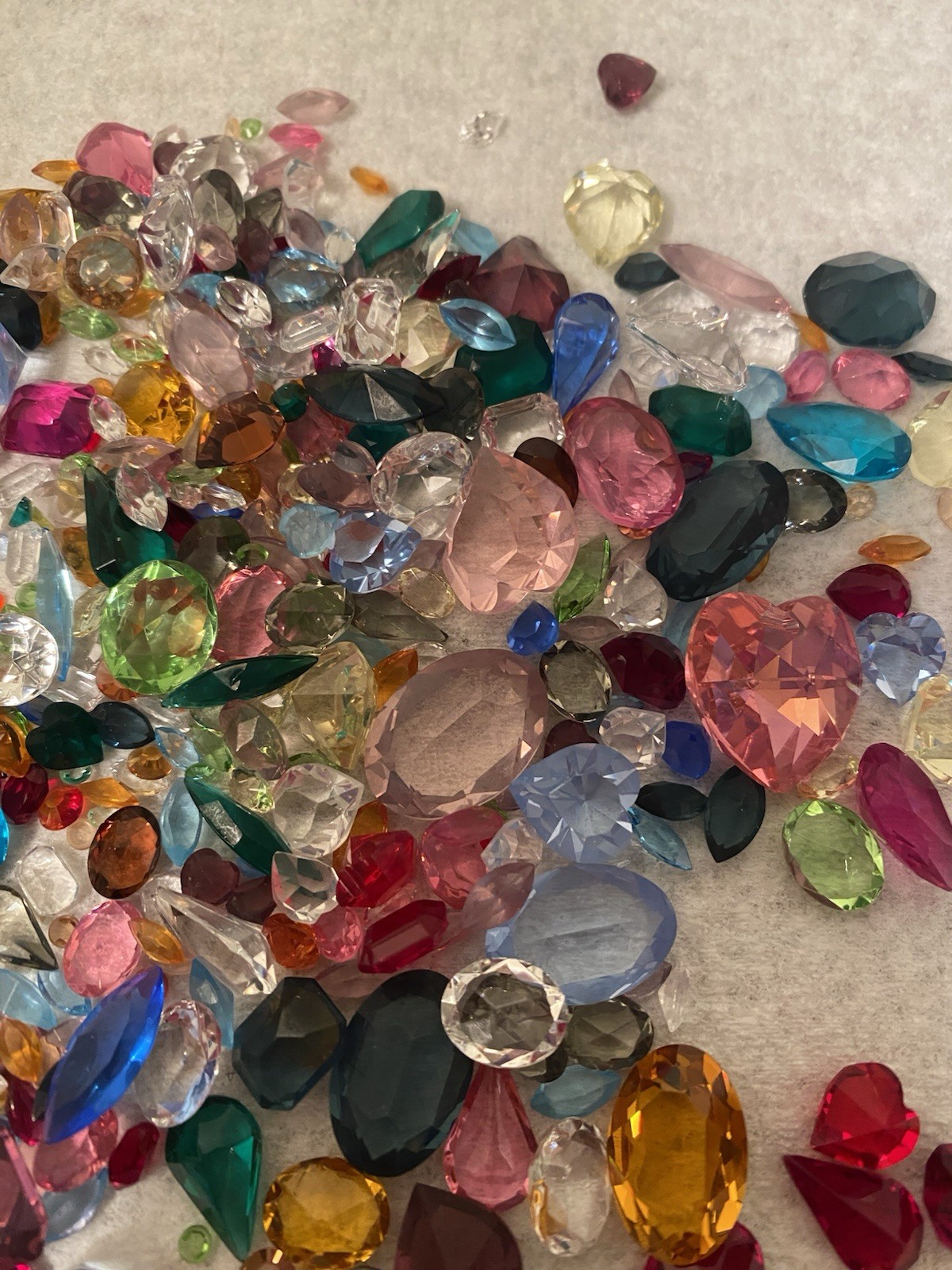 Mixed Lot of Beads/ Stones Swarovski Crystal Glass NEW Bought In AUSTRIA **READ*