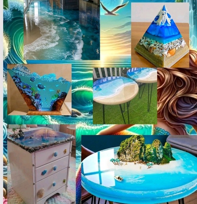 Resin Epoxy Art Make Your Order Today!!!
