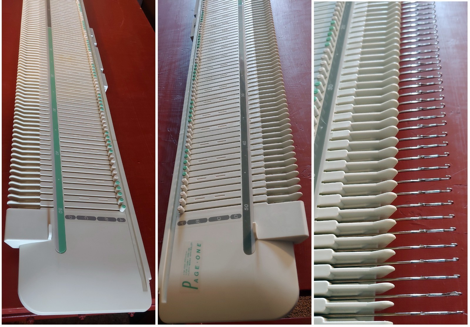 Silver Reed PAGE ONE SK2000 9mm 100 needles Knitting Machine made in Japan