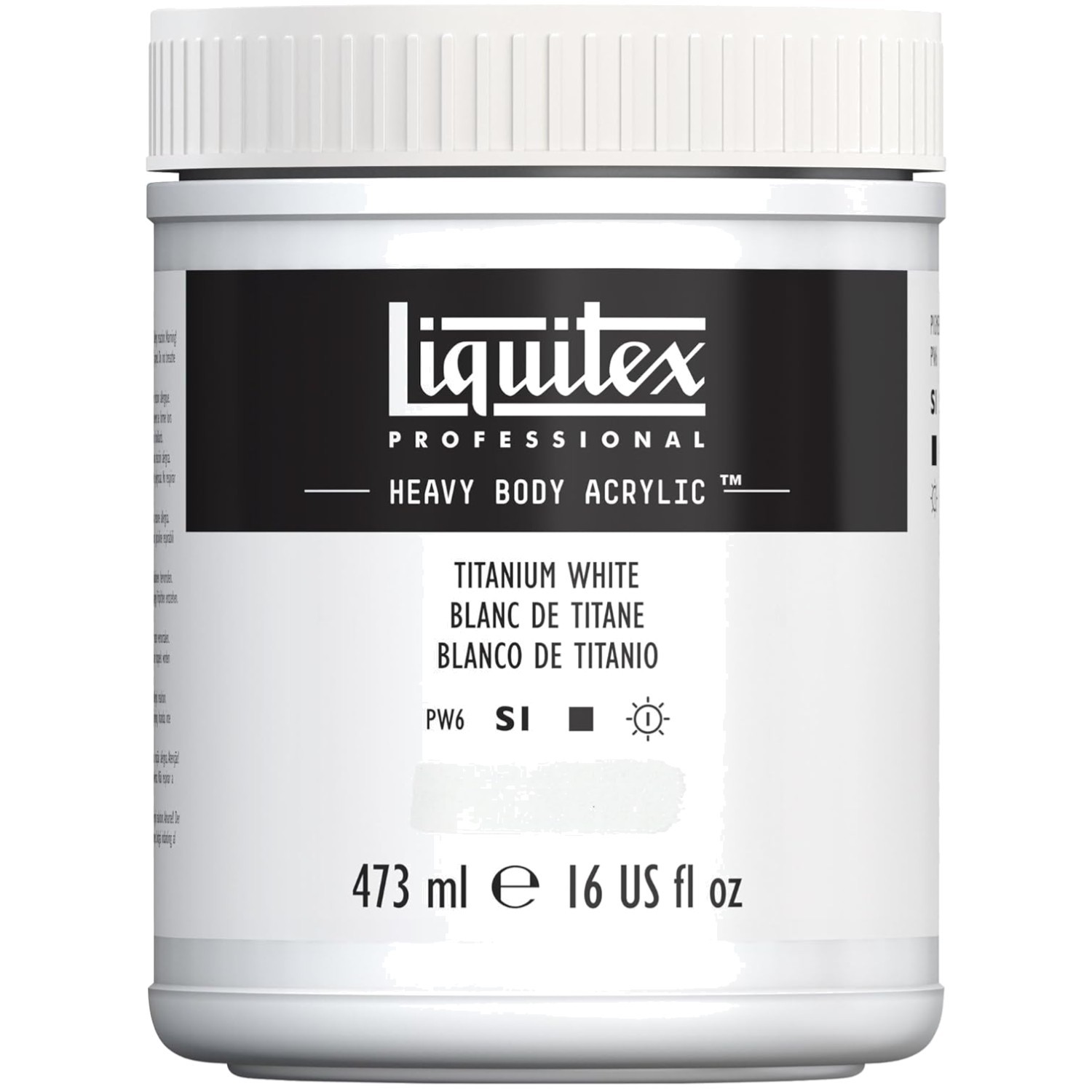 Flexible Heavy Body Acrylic Paint Titanium White