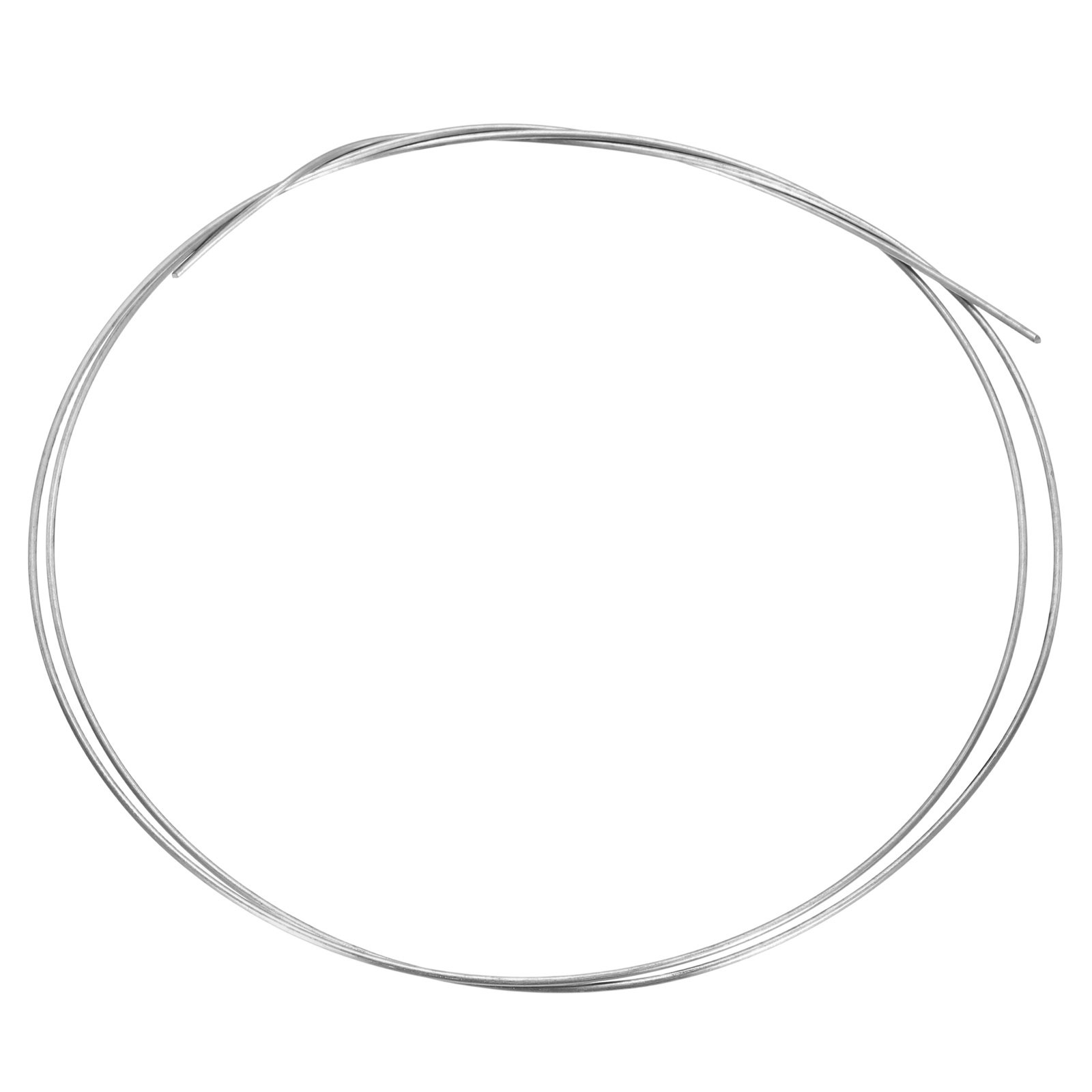 Titanium Wire TA2 3.3 Feet/1m 15 Gauge 1.5mm Silver | GR2 Pure Titanium Wires