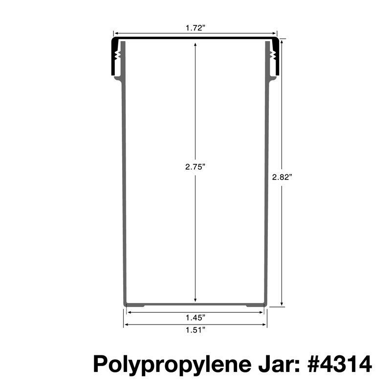 10 Bottle JARS Plastic Container Craft Organizing Hobby 2 oz 60ml 4314 DecoJars