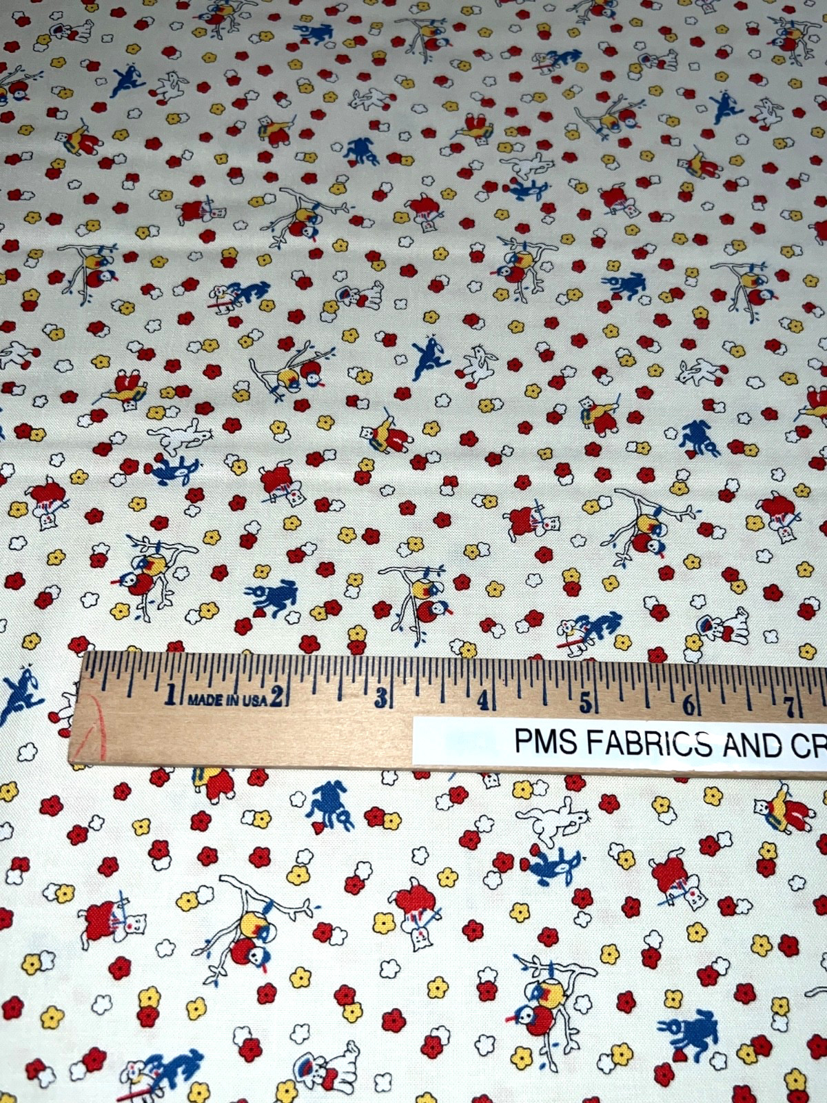 Moda 30s Playtime 100% cotton fabric by the yard 36×44 Eggshell 23373 11