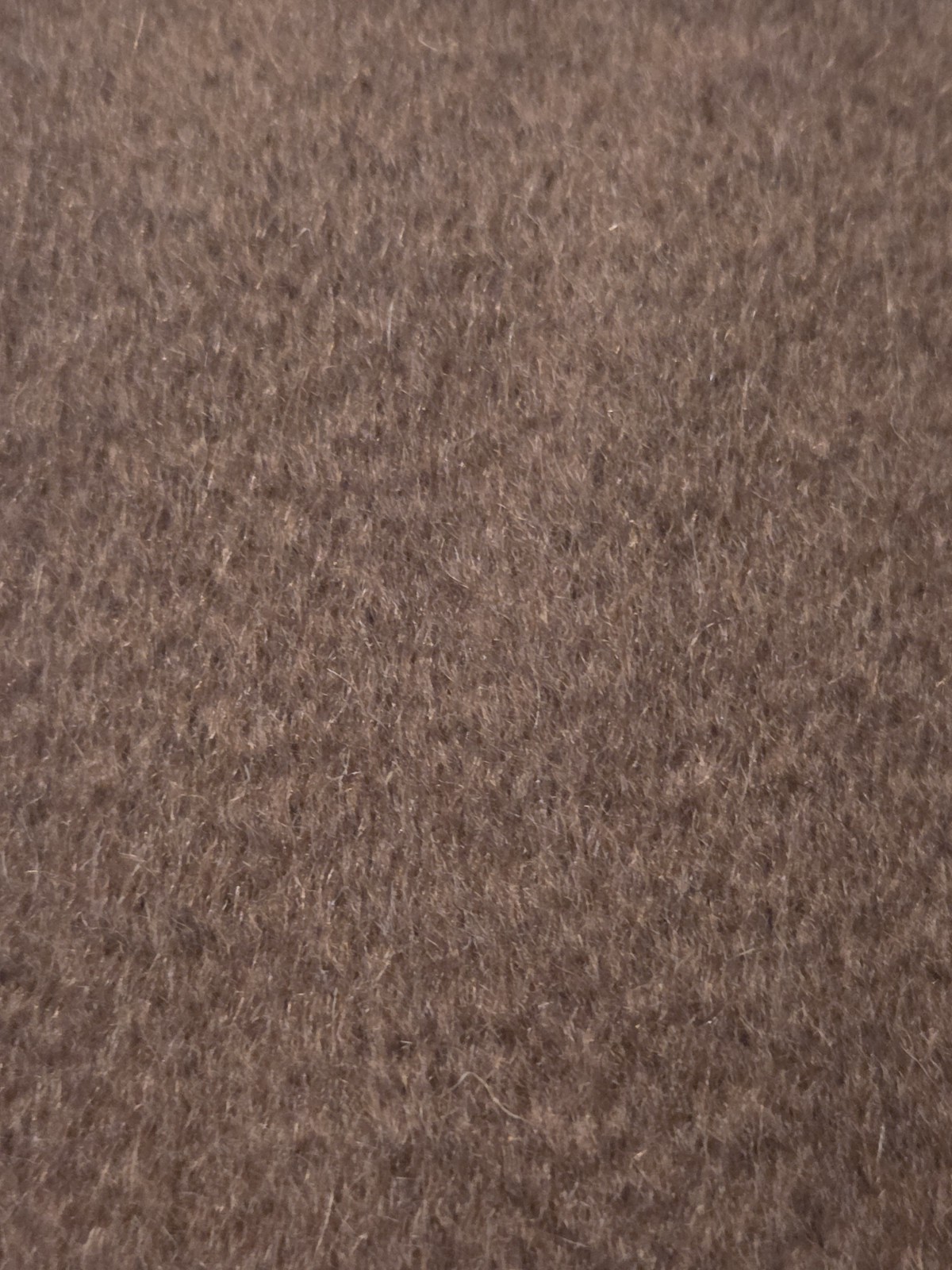 WOOL/MOHAIR BLEND Brown Fabric/Sewing/Craft/Home Dec/Felting 8X8″/Lot 13 pcs