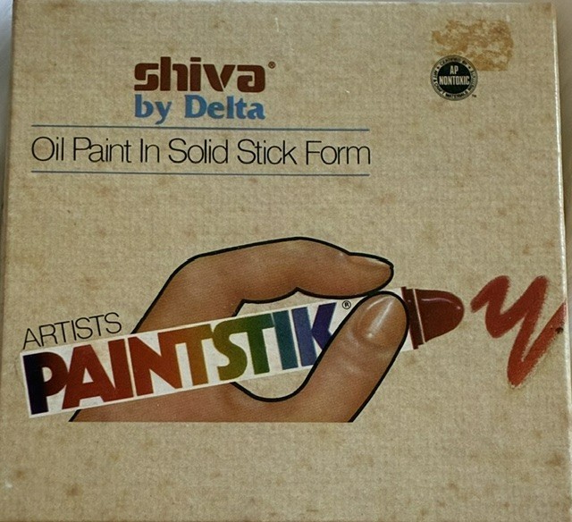 100–Shiva Artists Paint sticks Oil Paint In Stick Form by Delta 6 Basic Colors