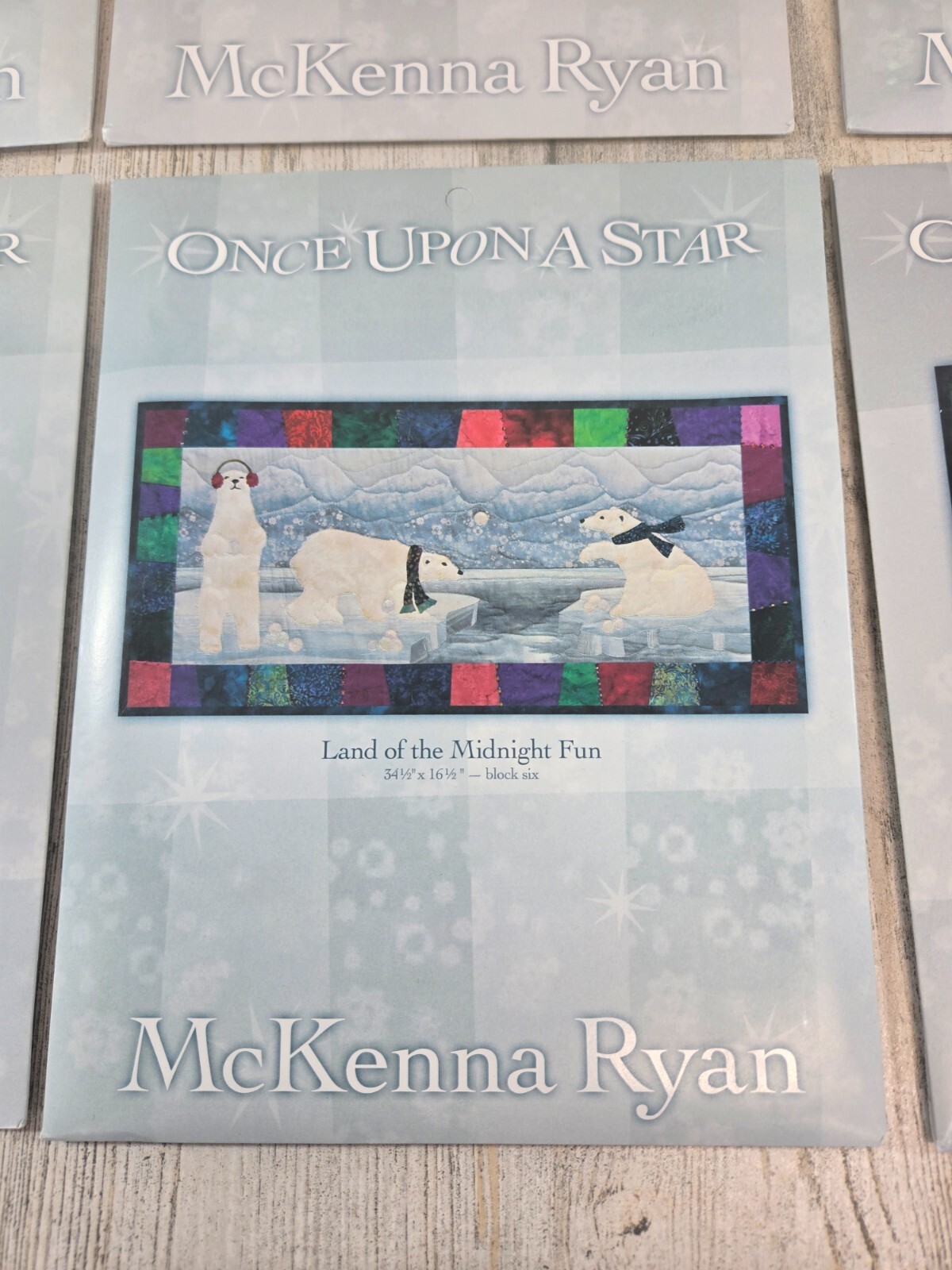Land of the Midnight Fun Quilt Pattern McKenna Ryan Once Upon A Star Block 6