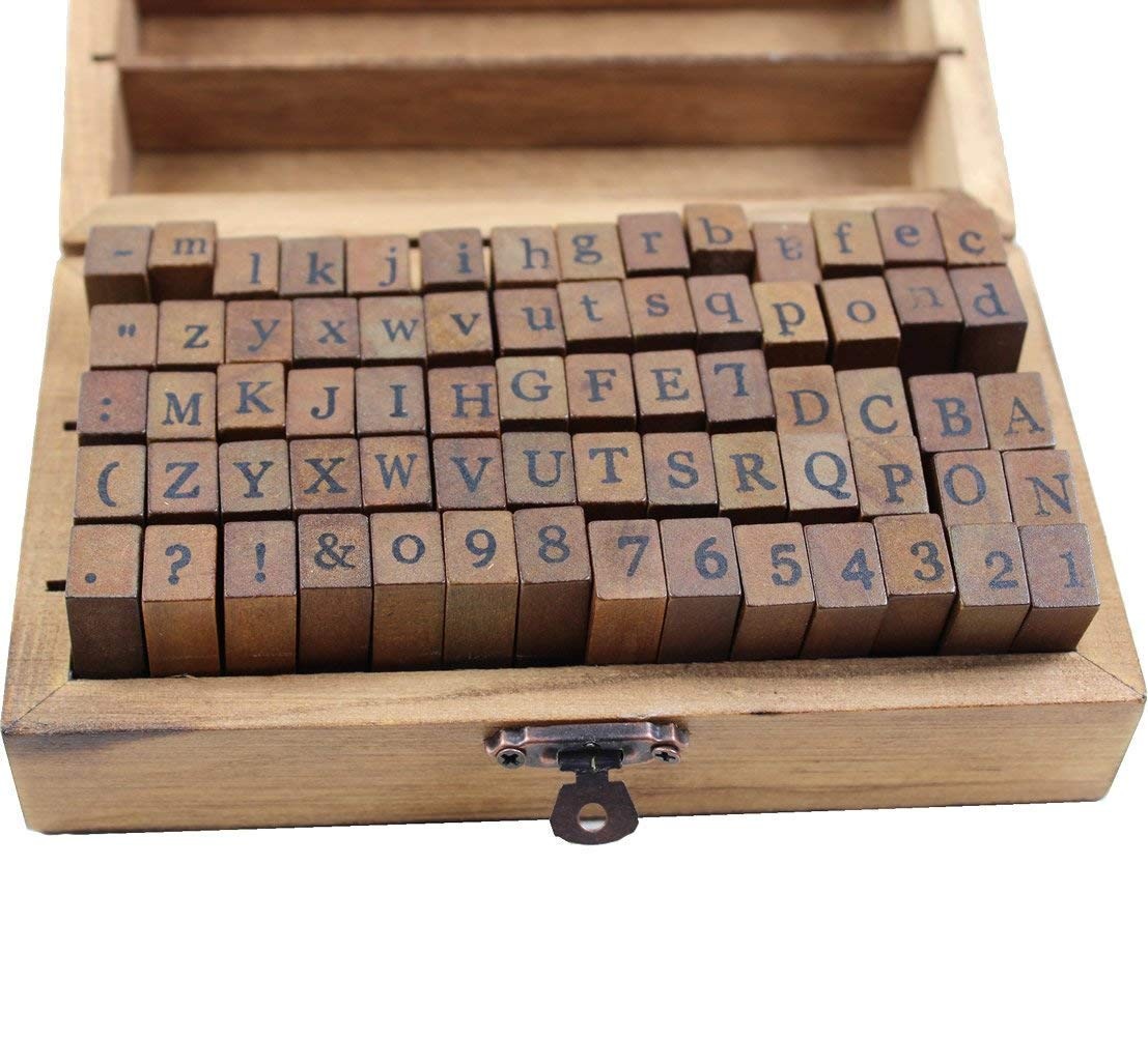Estone 70pcs/set Wooden Box multipurpose 12 x 10 x 38 millimeters, Wood