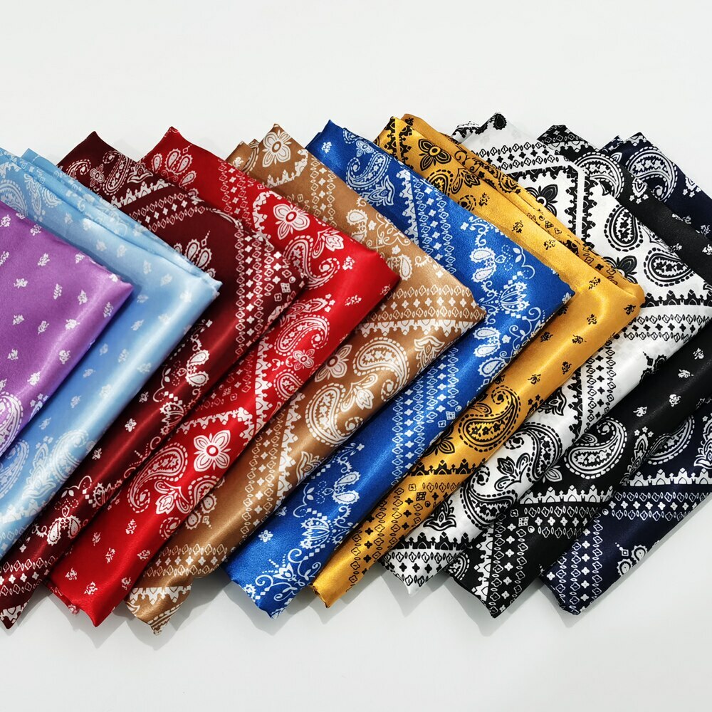 1 Yard X 1.48 meter Patchwork Paisley Print Satin Fabric LiningCharmeuse
