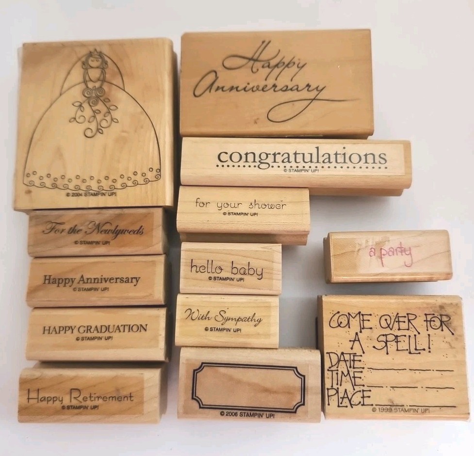 Craft Stamps Art, Scrapbook, Special Days, New & Used, Total Stamps – 14 item #3