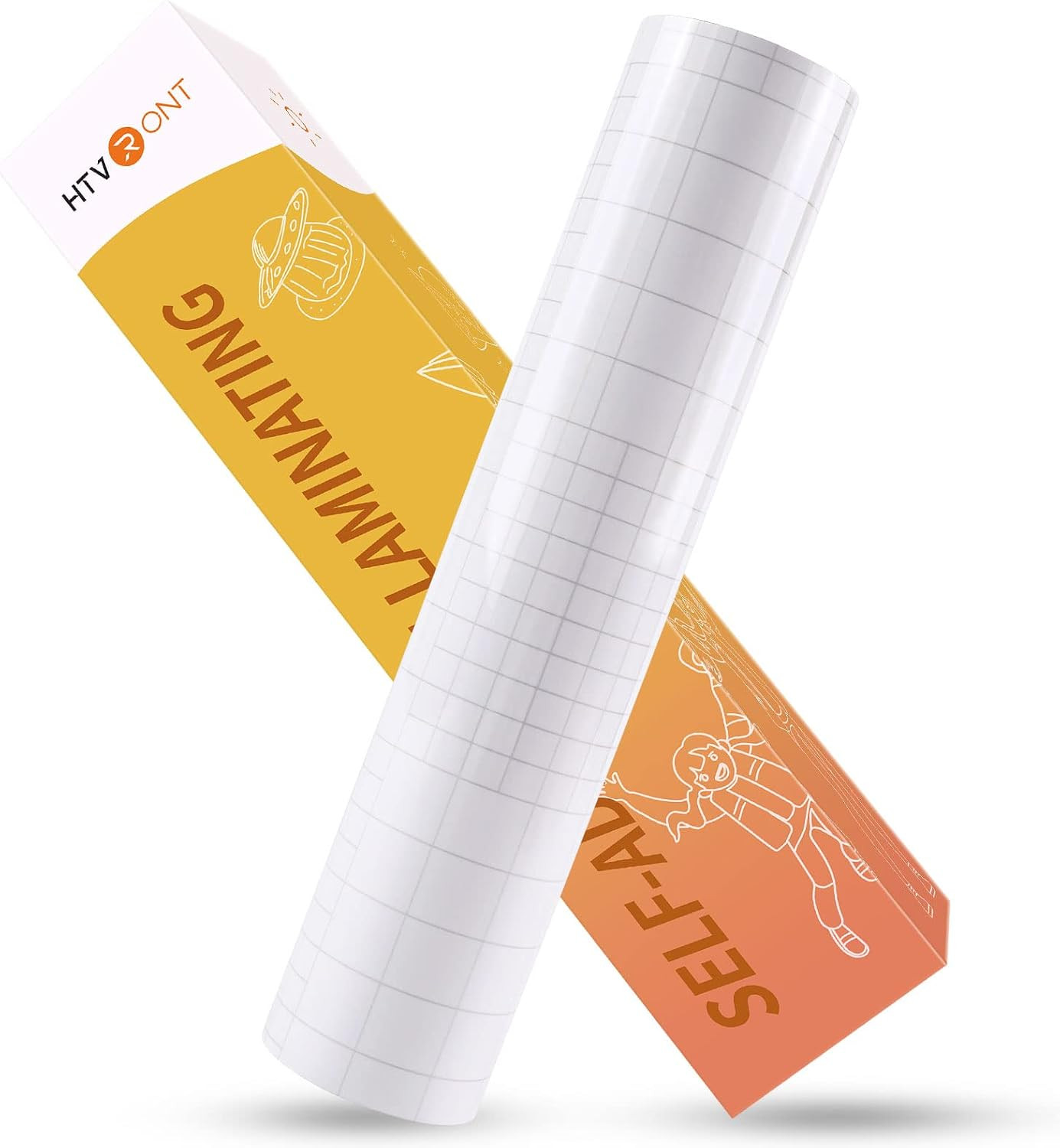 Clear Self-Adhesive Laminating Vinyl Roll 12X30 FT | Back to School Supplies, No