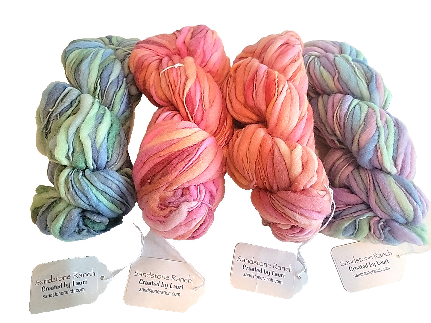 Sandstone Ranch Chunky Yarn NEW 4 Large Skeins