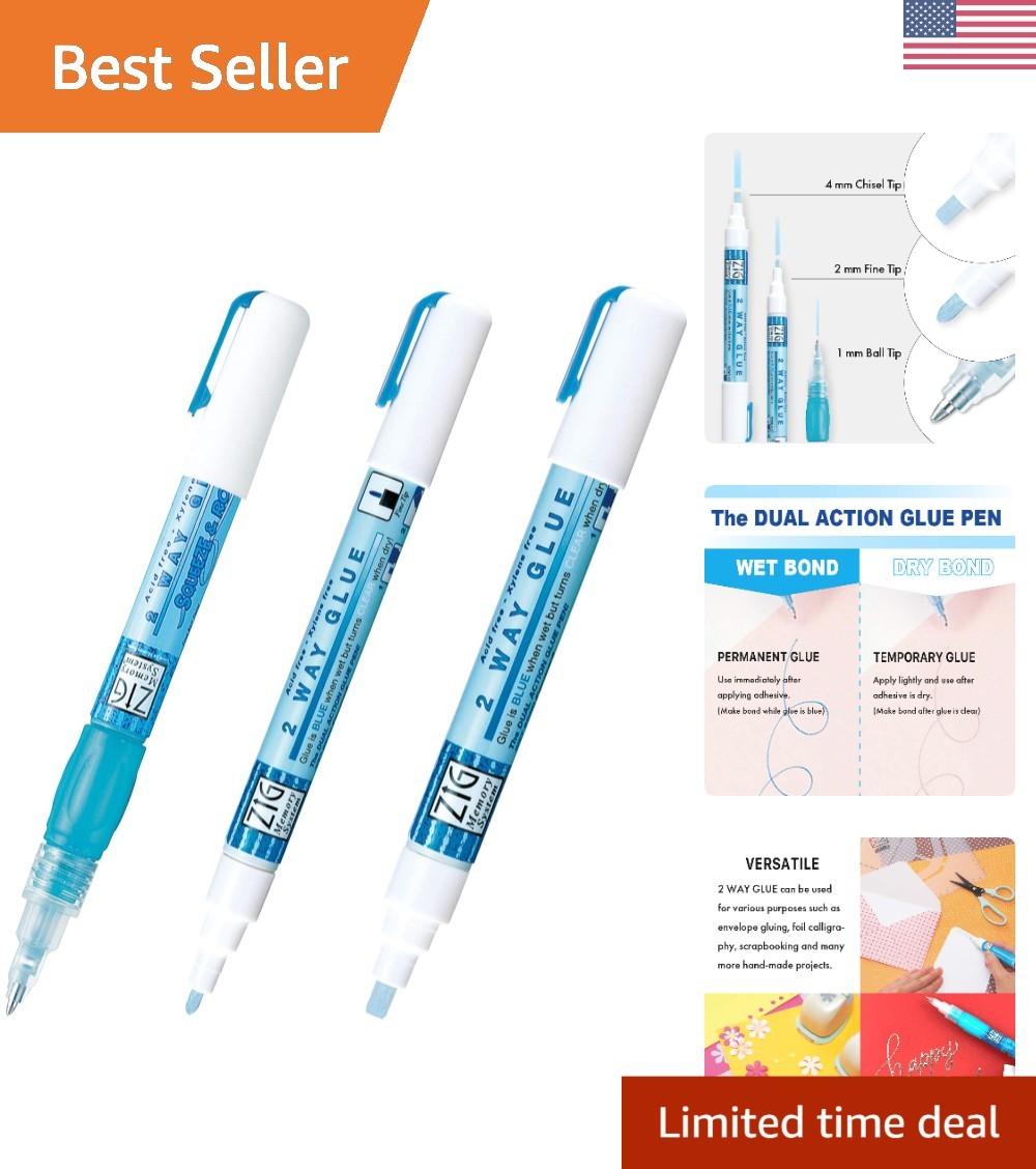 Zig 2 Way Glue Pen Assortment – 3 Tips for Mess-Free Crafting & Scrapbooking