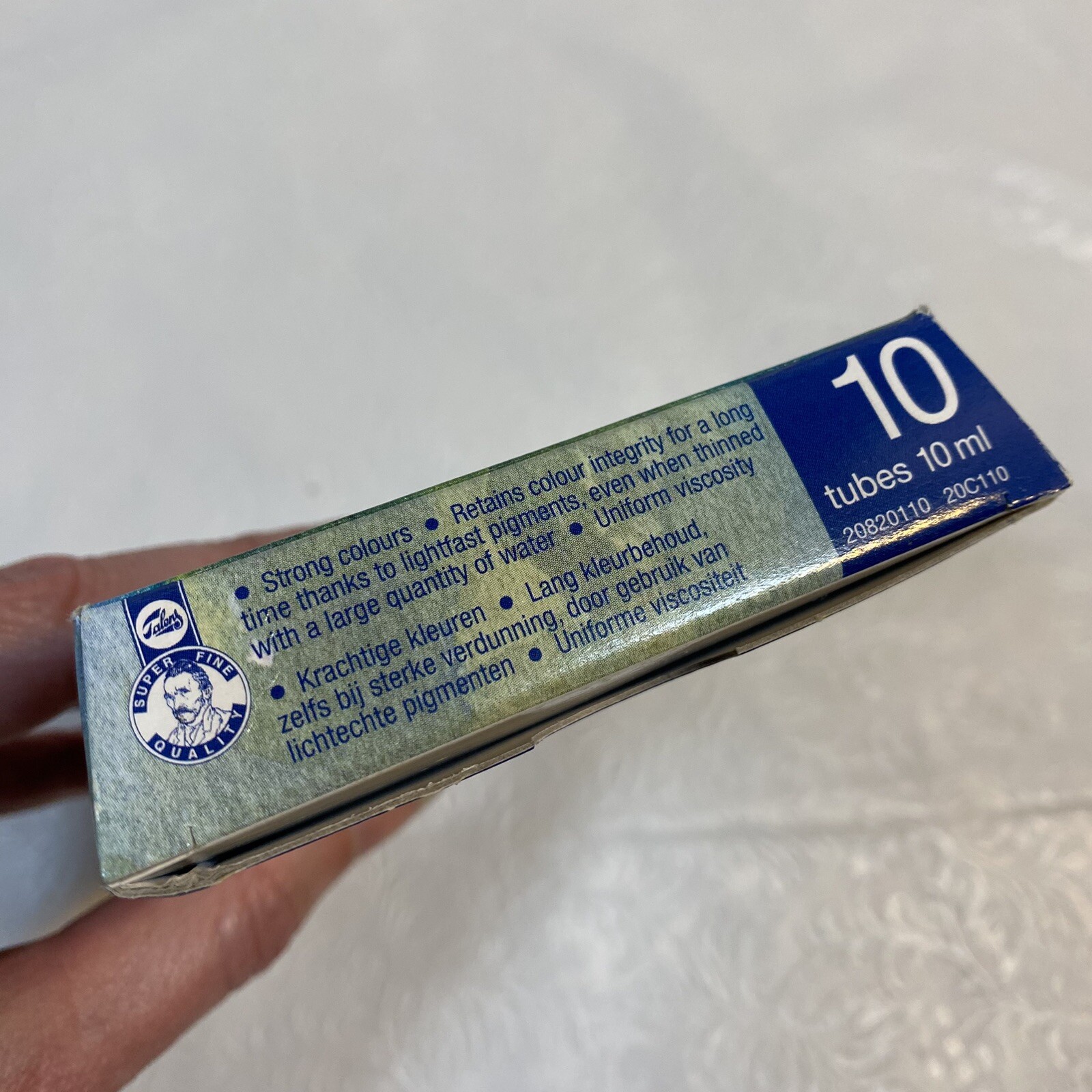 Royal Talens Van Gogh Water Colours Box Set 10 Tubes .3oz/10ml each Art Paints