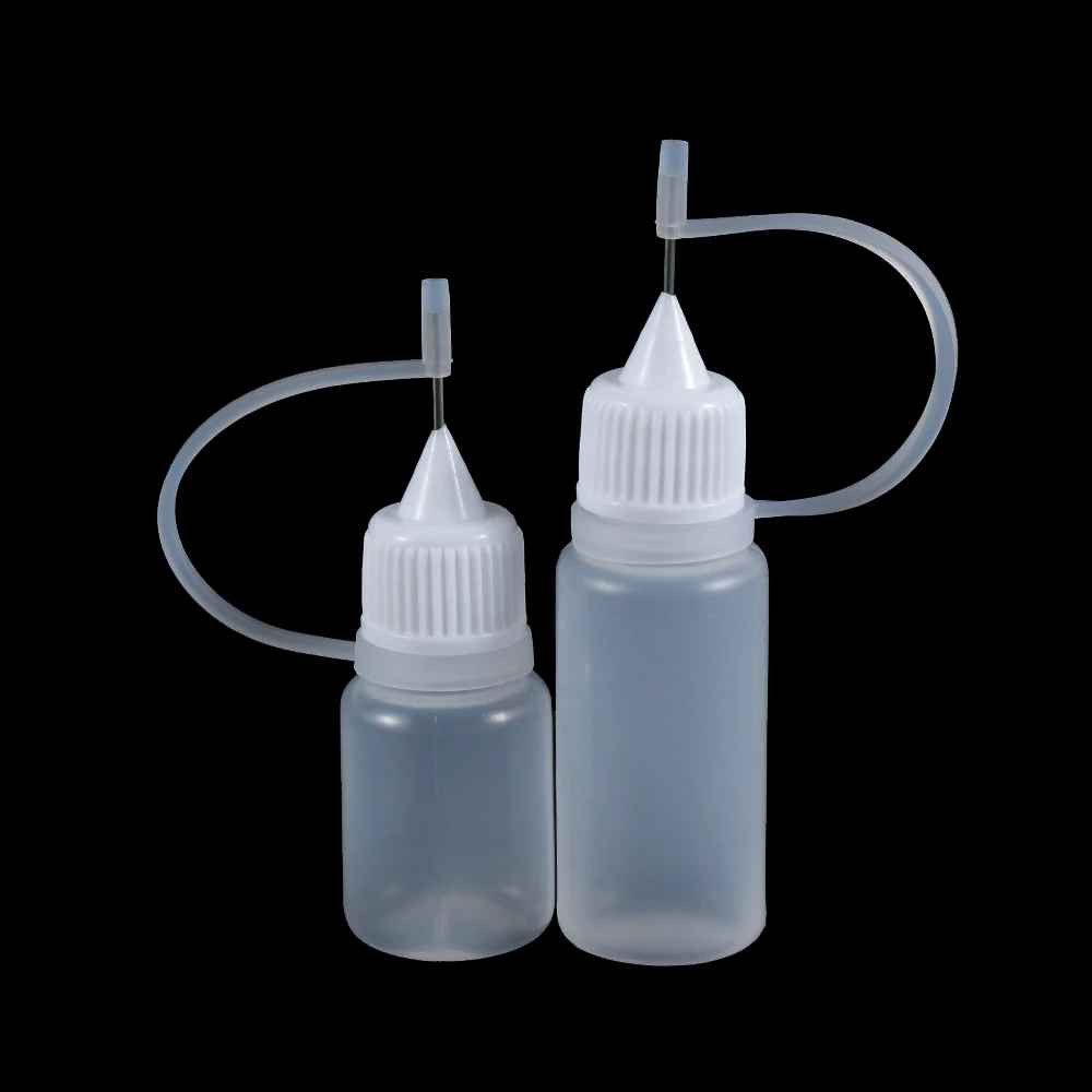 5PCS Needle Tip Glue Applicator Bottles 5-100ML DIY Craft Quilling Tool