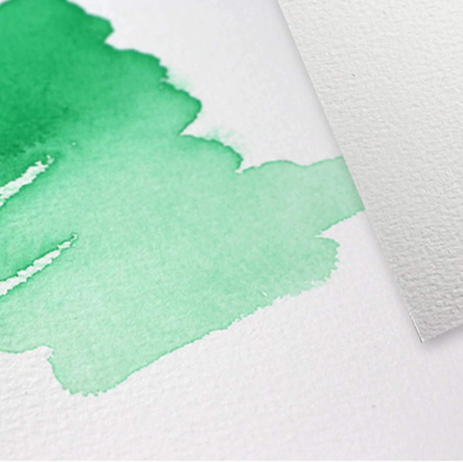 MEEDEN 10X7 Cotton Watercolor Paper Block, Textured Surface Watercolor Paper,