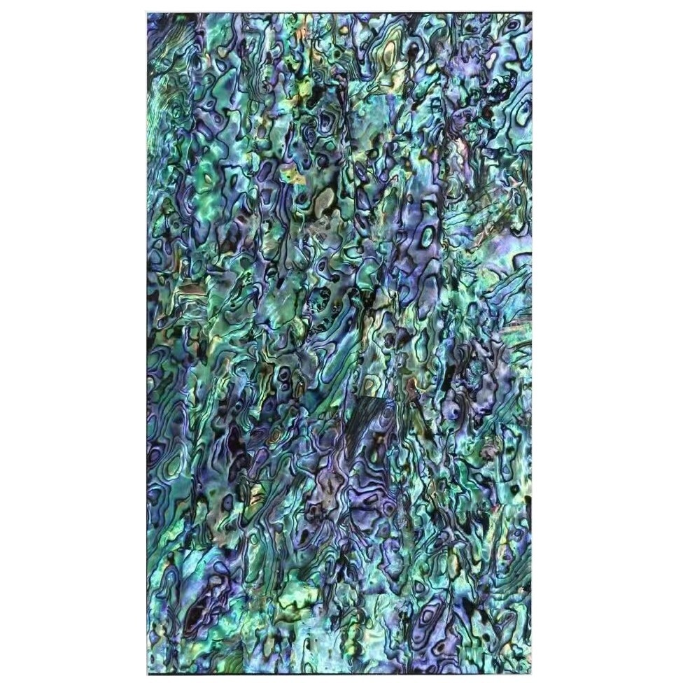 1x abalone shell sheet veneer inlay luthier 9-1/2″x5-1/2″x1/64″ (240x140x0.2mm)