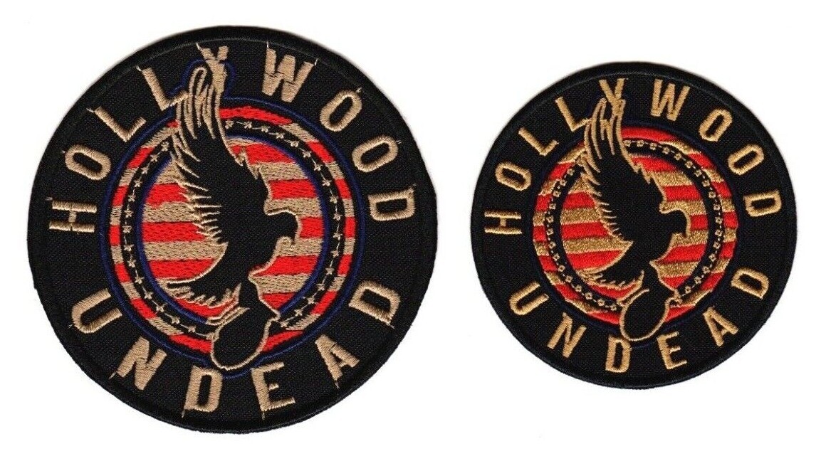 Hollywood Undead Patch | Eagle Grenade Stars Rap Hard Rock Nu Metal Band Logo
