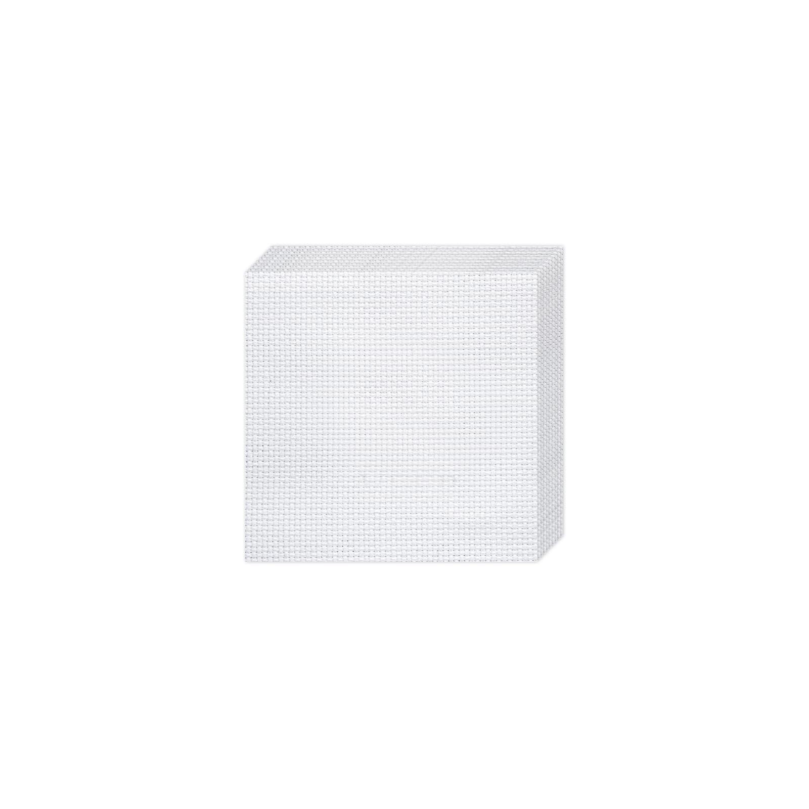 10 PCS Aida Cloth 14 Count Cross Stitch Fabric, Pre-Cut White Squares Fabric …