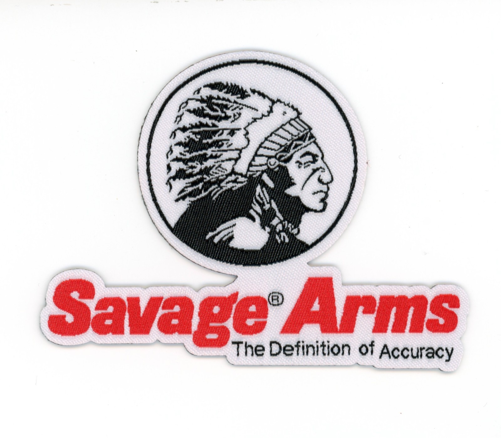 Savage Arms Logo Patch – Firearm Heritage – Iron-On / Sew-On Badge