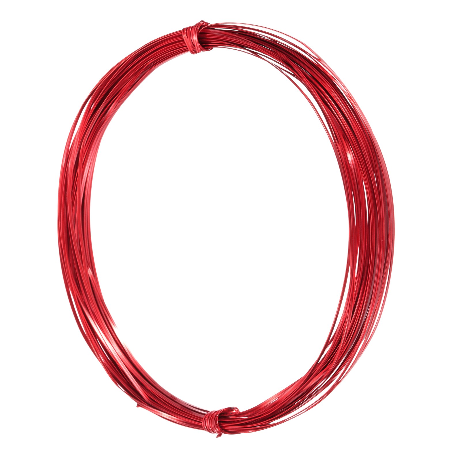 1mm Aluminum Craft Flat Wire,33Ft 0.3mm Thickness Armature Wire, Red