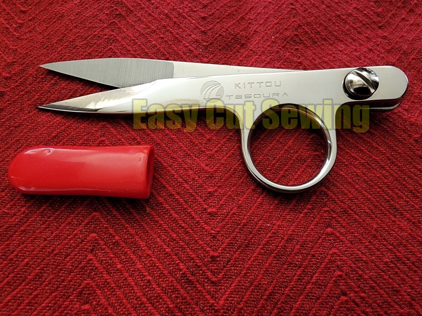 Kittou Metal THREAD NIPPERS SCISSORS CLIPPER EMBROIDERY RING PIANO SPRING