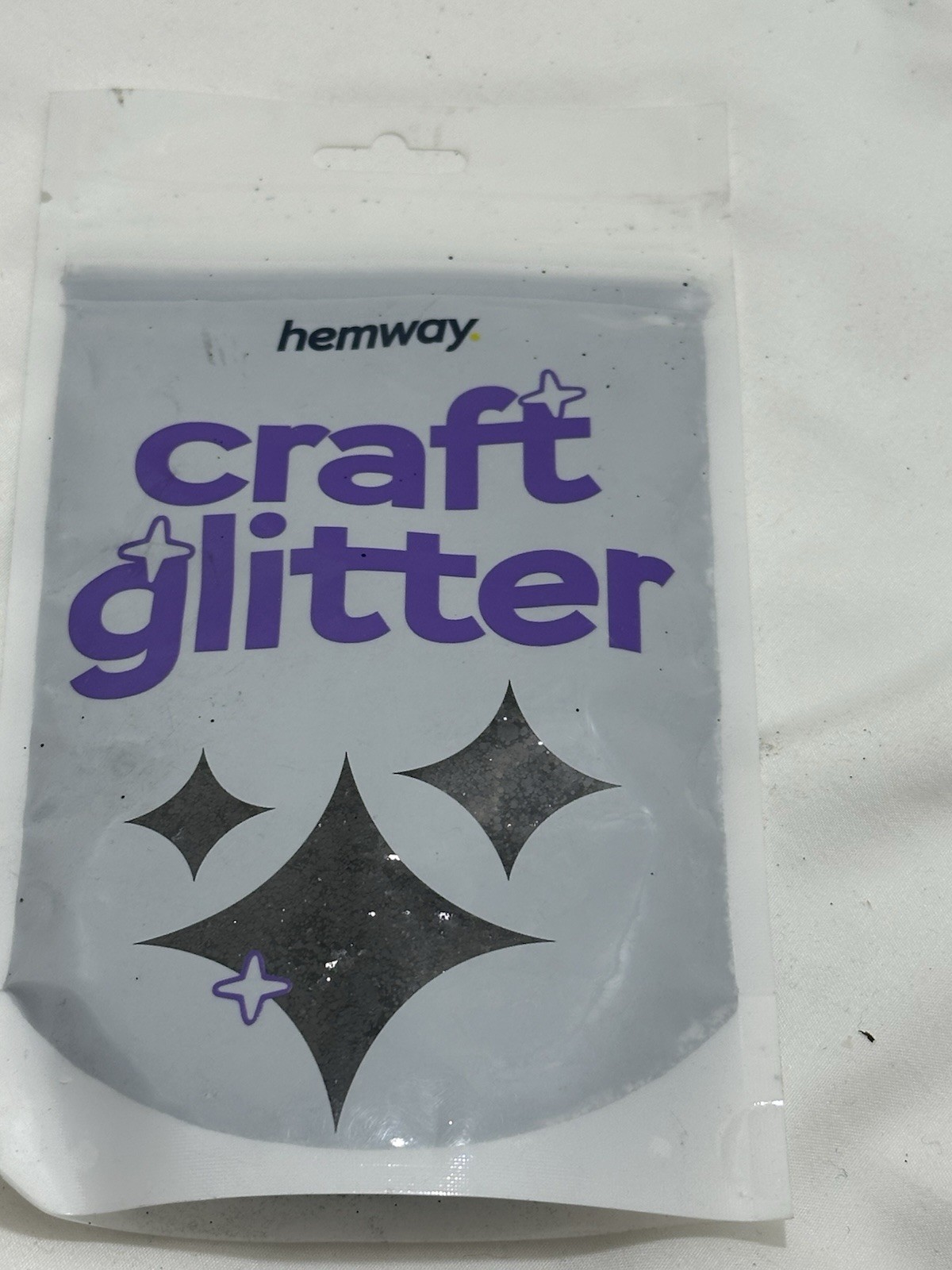 Hemway Black Craft Glitter 1/64 High Quality Sparkle Glitter 3.5oz – CrueltyFree