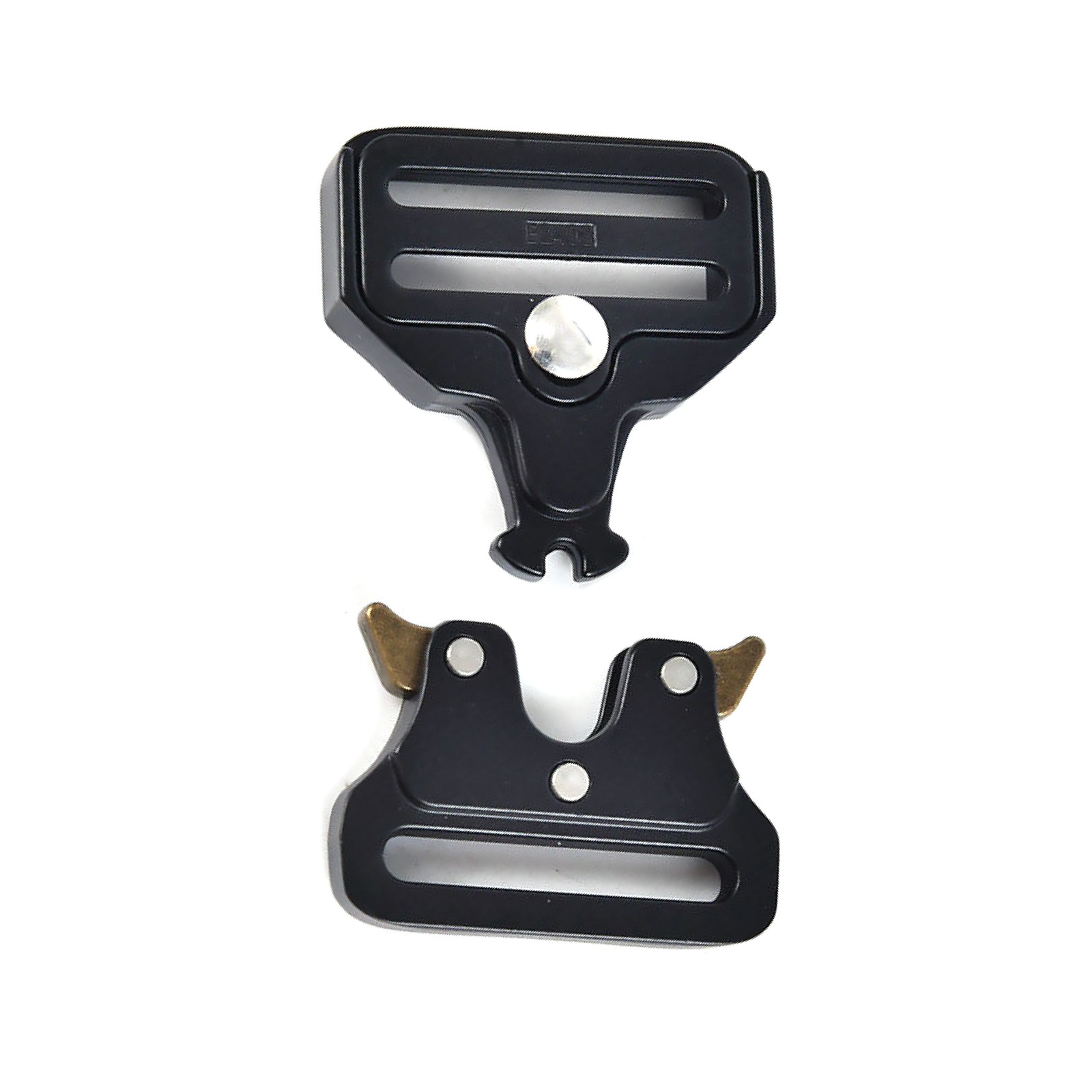 Quick Side Release Metal Strap Buckle Black for Bags Luggage Webbing Sewing tt